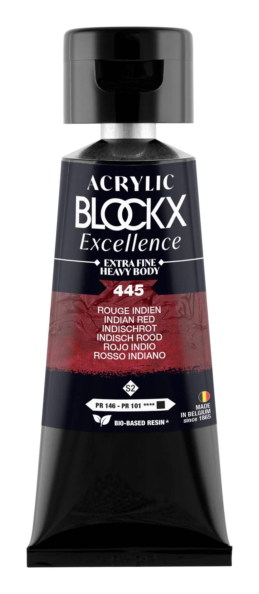 Blockx 3x Acryl EF Indischrot S2 75 ml 71445BXC
