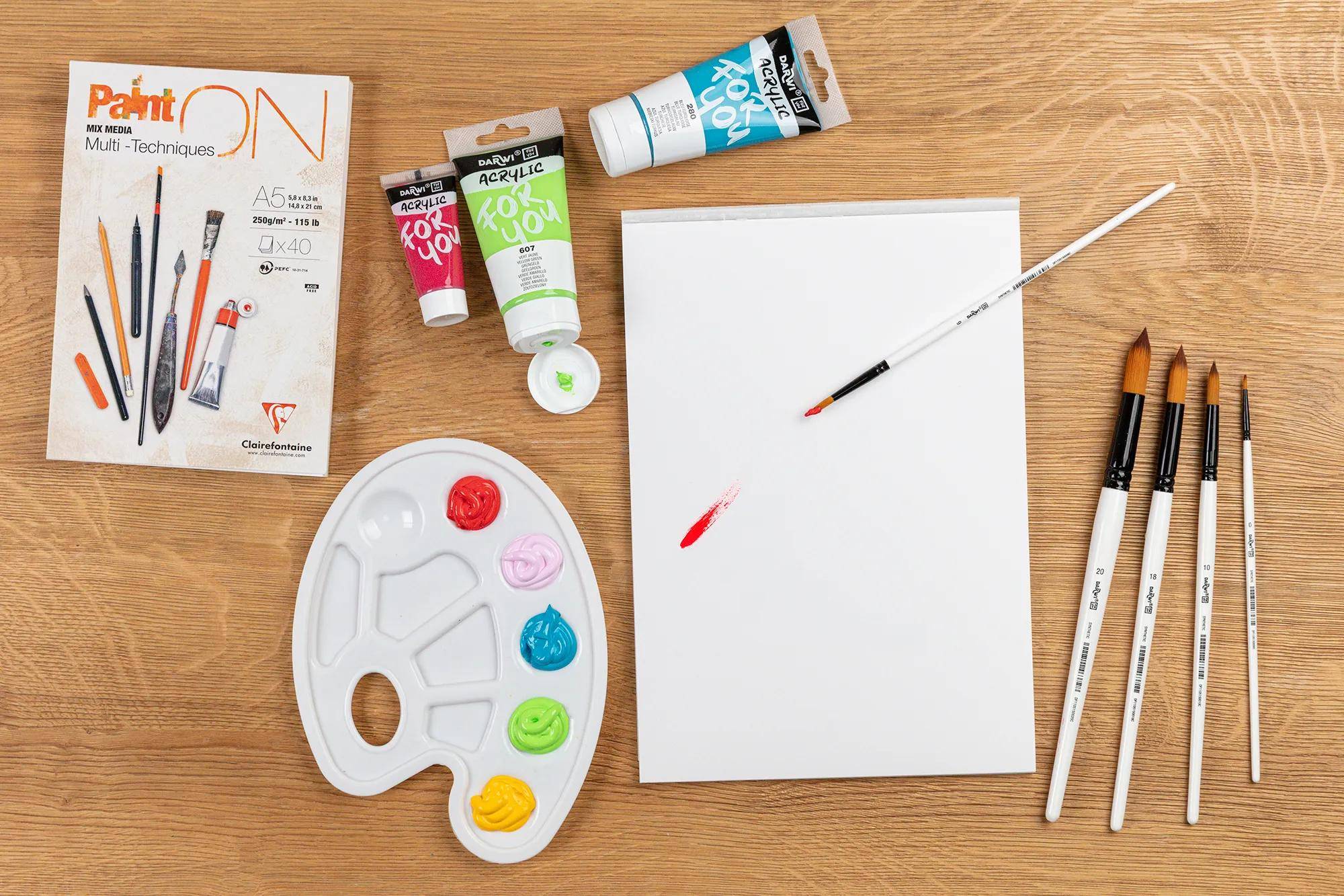 Darwi 12x DFY Flachpinsel 14 mm T 14 DF1305150014C