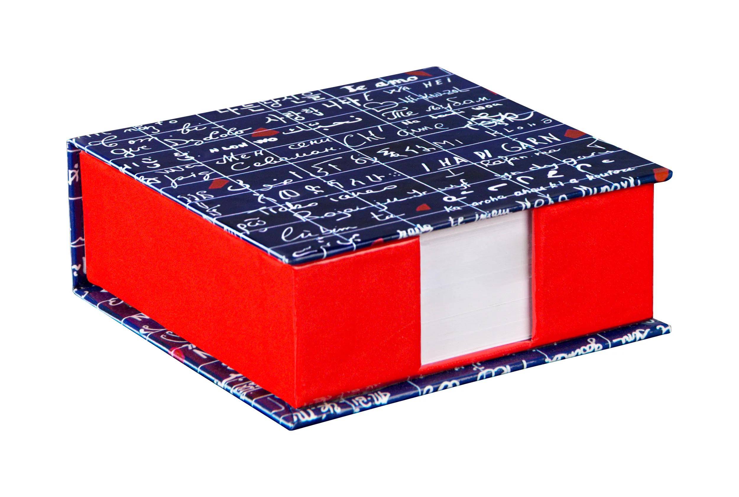 Clairefontaine 4x Memoblock 11x11x4cm, 300 Bl blanko 9,8x9,8 cm 116324C