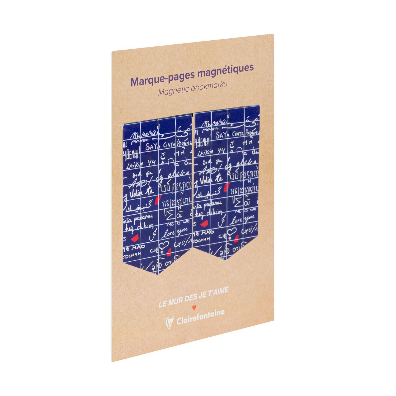 Clairefontaine 10x 2 magnetische Lesezeichen 10,5x15,5cm - 116325C