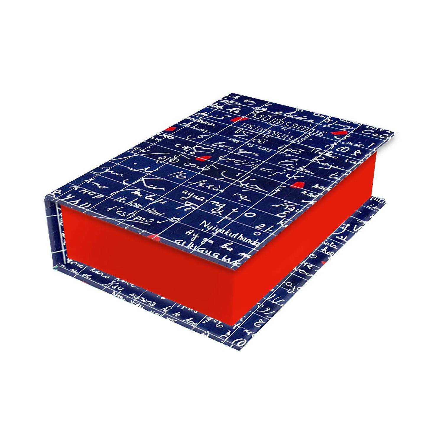 Clairefontaine 6x kleine rechteckige Schachteln 9,5x6,5x3 cm, sortiert 116327C