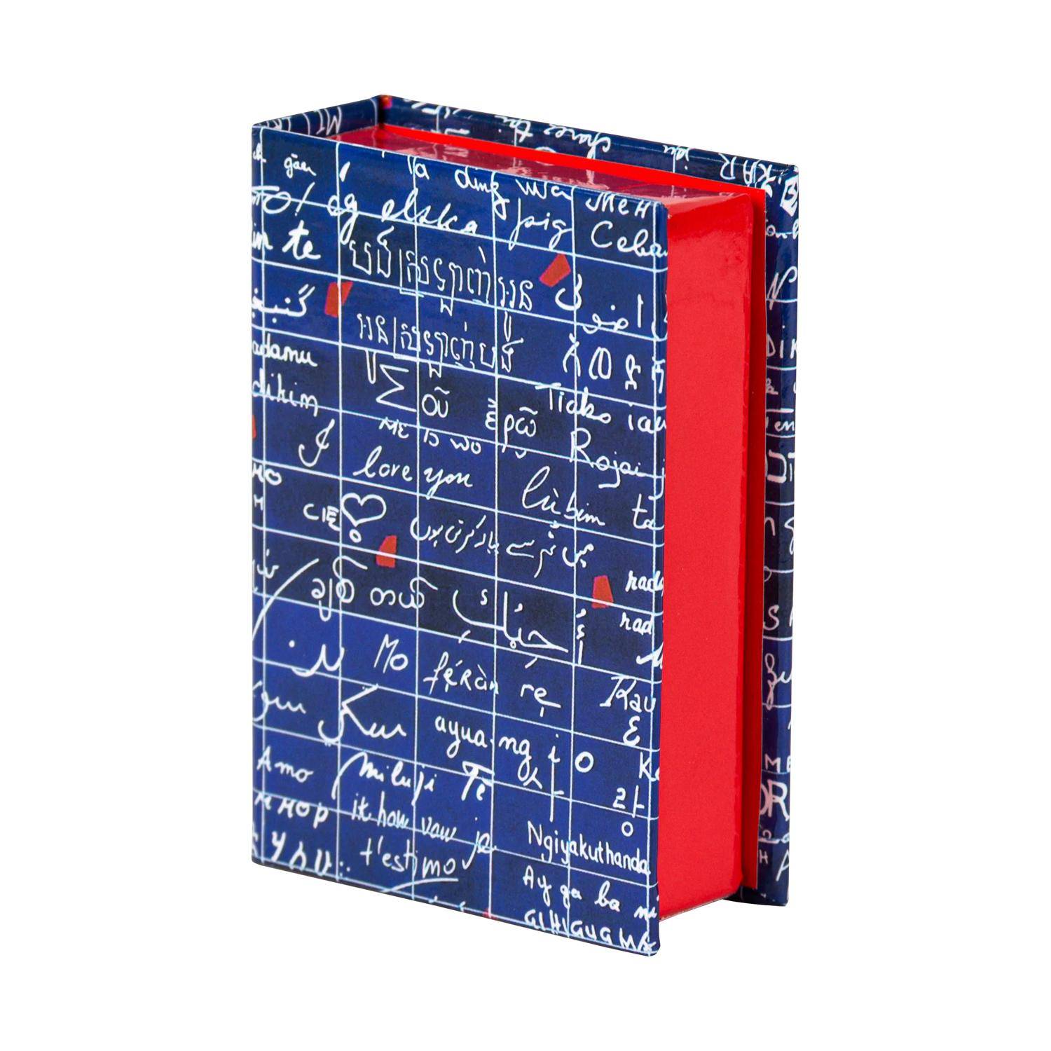 Clairefontaine 6x kleine rechteckige Schachteln 9,5x6,5x3 cm, sortiert 116327C