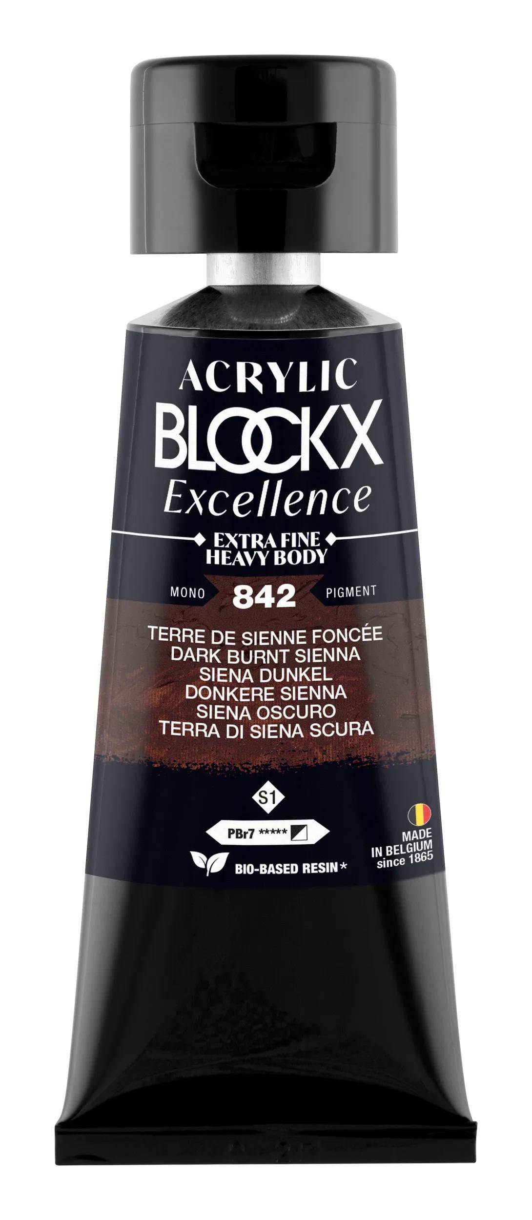Blockx 3x Acryl EF Siena hell S1 75 ml 71842BXC