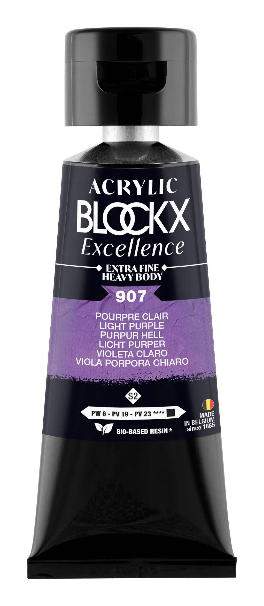 Blockx 3x Acryl EF Purpur hell S2 75 ml 71907BXC
