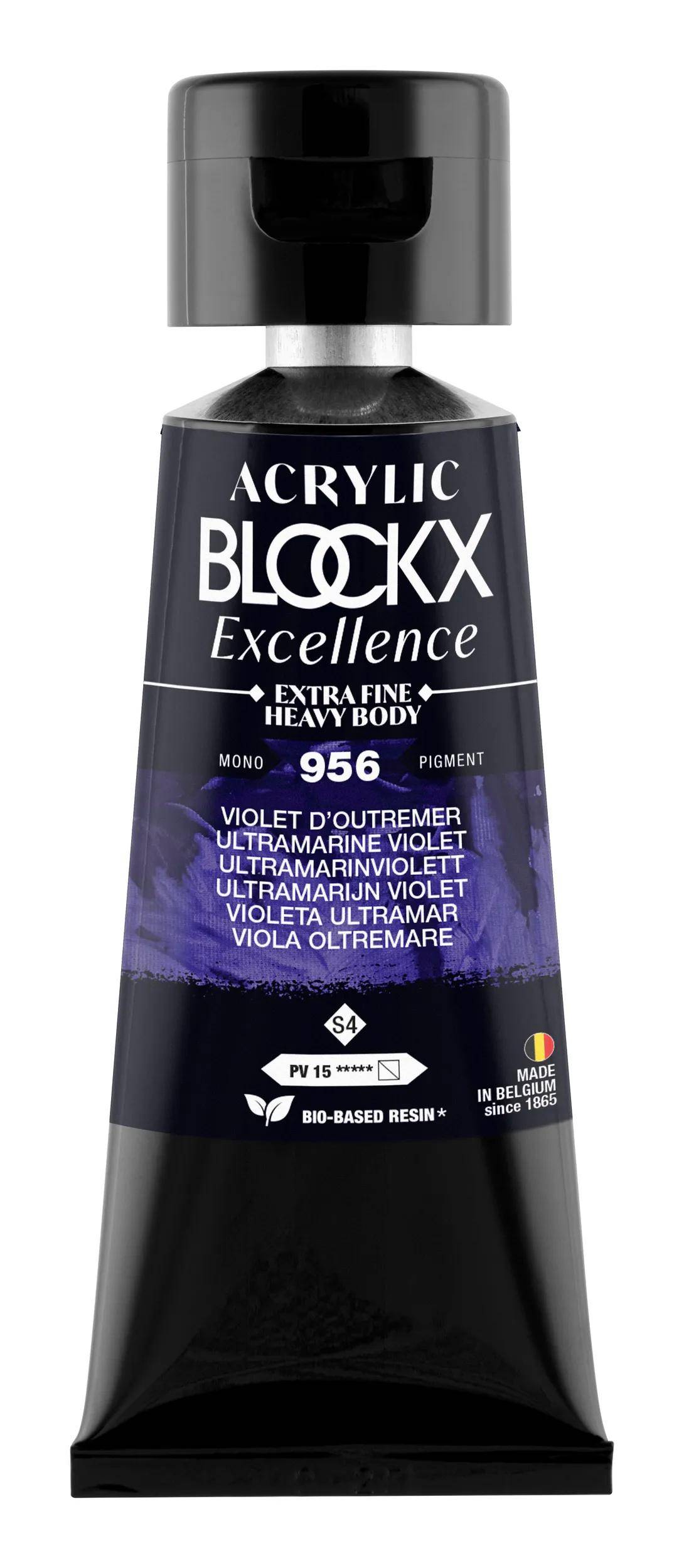Blockx 3x Acryl EF Ultramarinviolett S4 75ml 71956BXC
