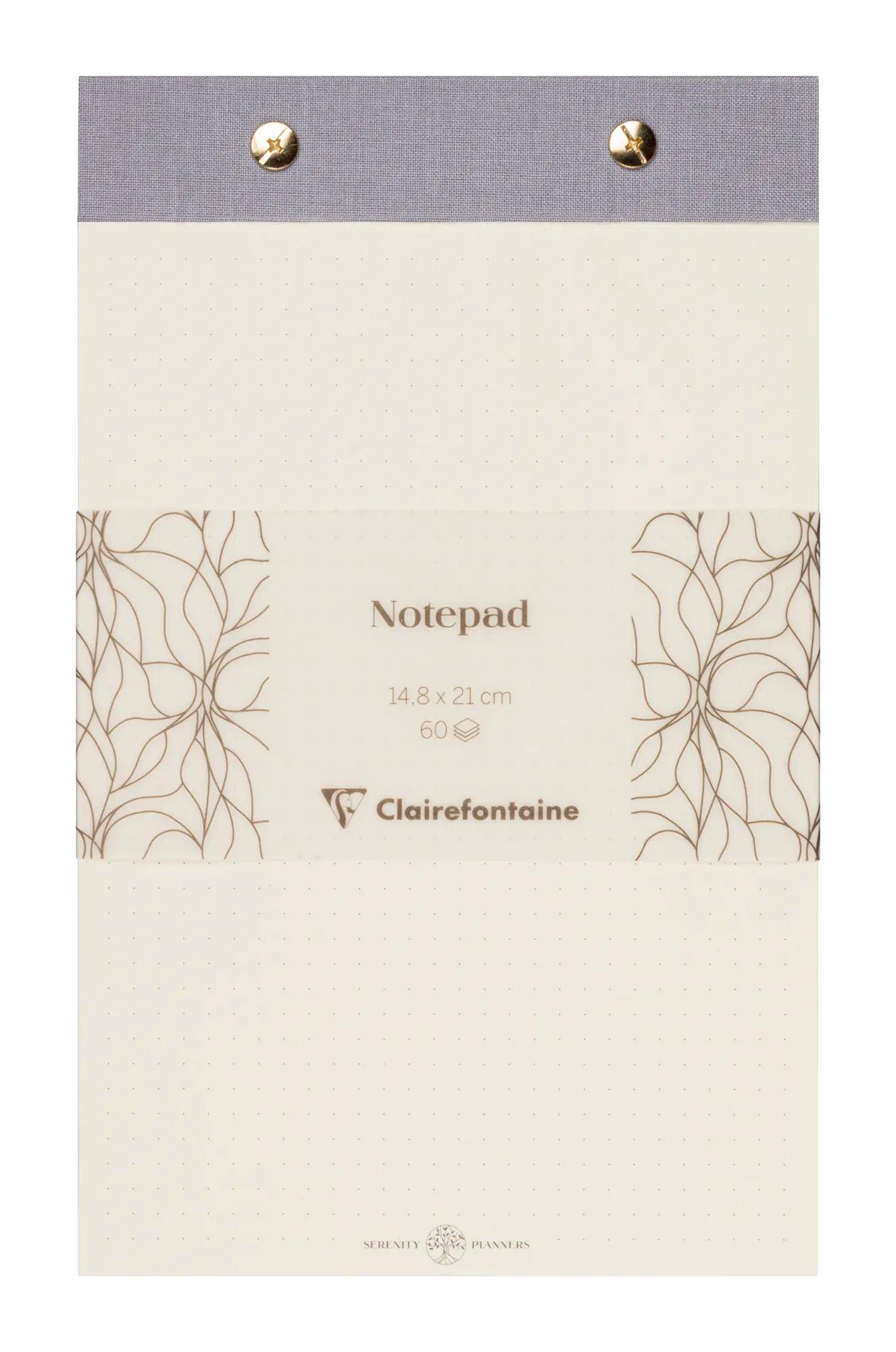 Clairefontaine 4x Notizblock A5 60 Bl punktkariert/dot, abtrennbar 116093C