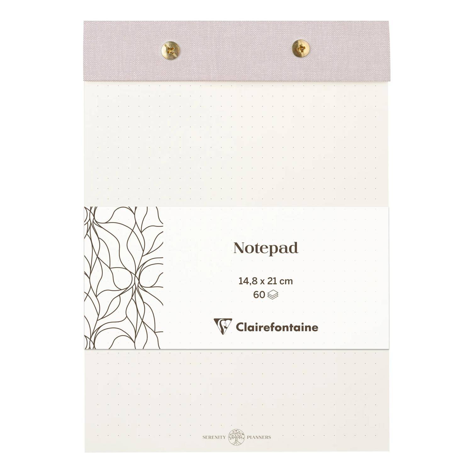 Clairefontaine 4x Notizblock A5 60 Bl punktkariert/dot, abtrennbar 116093C