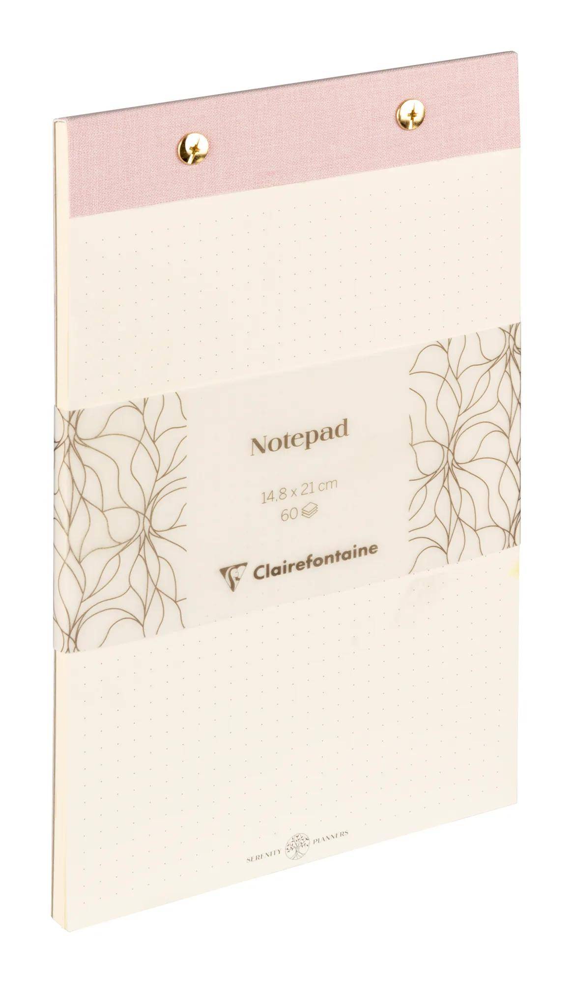 Clairefontaine 4x Notizblock A5 60 Bl punktkariert/dot, abtrennbar 116093C