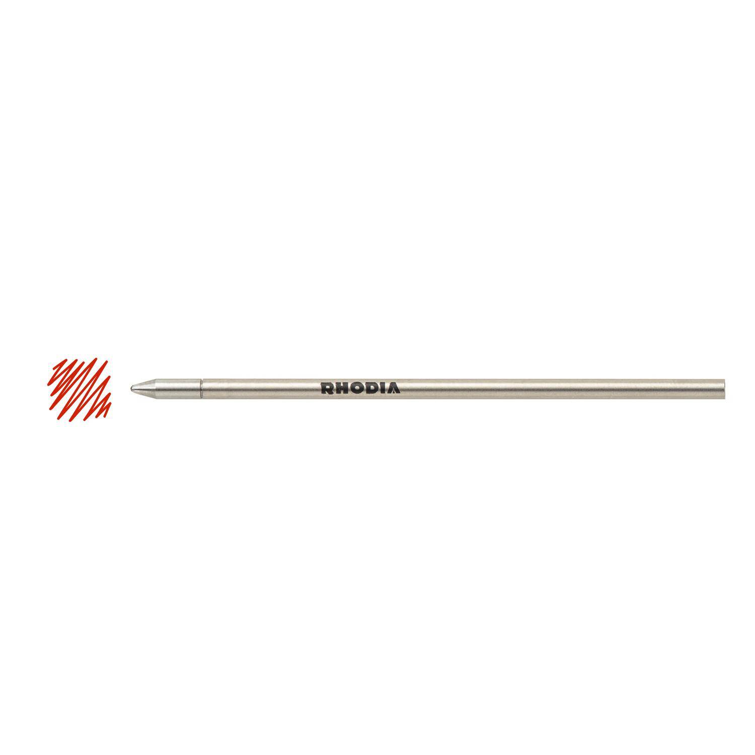 Rhodia 10x Rhodia scRipt Ersatzmine für MultiPen 0,5 mm - Rot 9284C