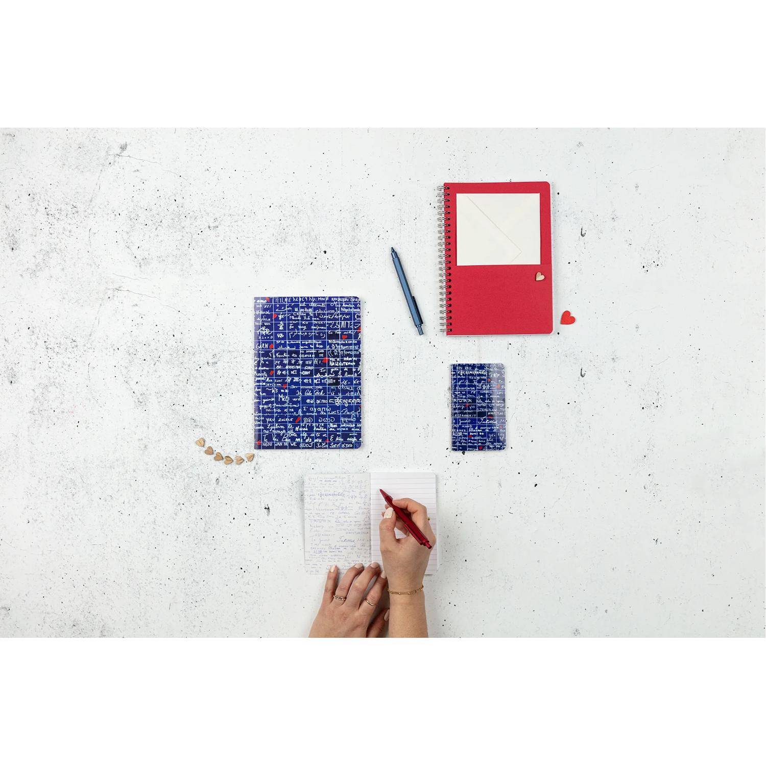 Clairefontaine 8x Notizheft Fadenbindung 9x14cm, 48 Blatt, liniert 90g 116312C