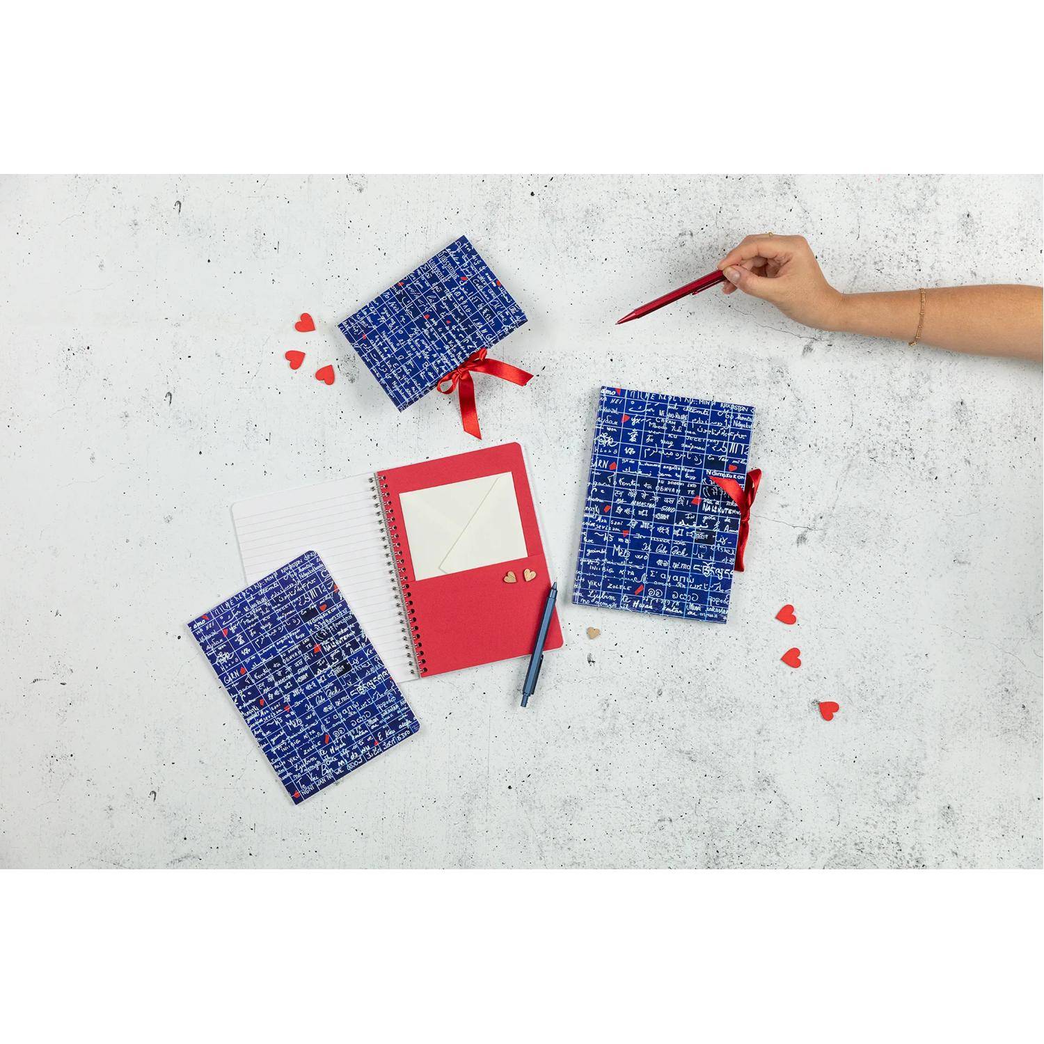 Clairefontaine 4x Notizheft A6 10,5x14,8 cm, 72 Bl blanko 90g 116316C