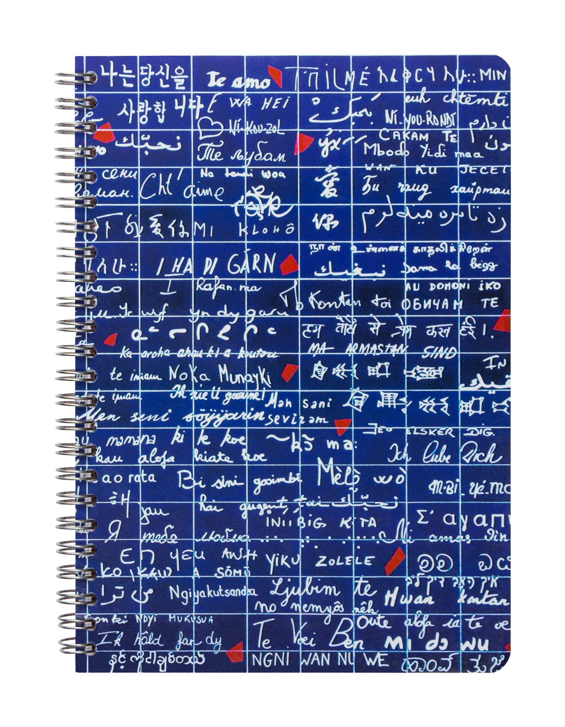 Clairefontaine 4x Notizheft A5 14,8x21 cm, 60 Bl liniert, 3 Trennblätter 116314C