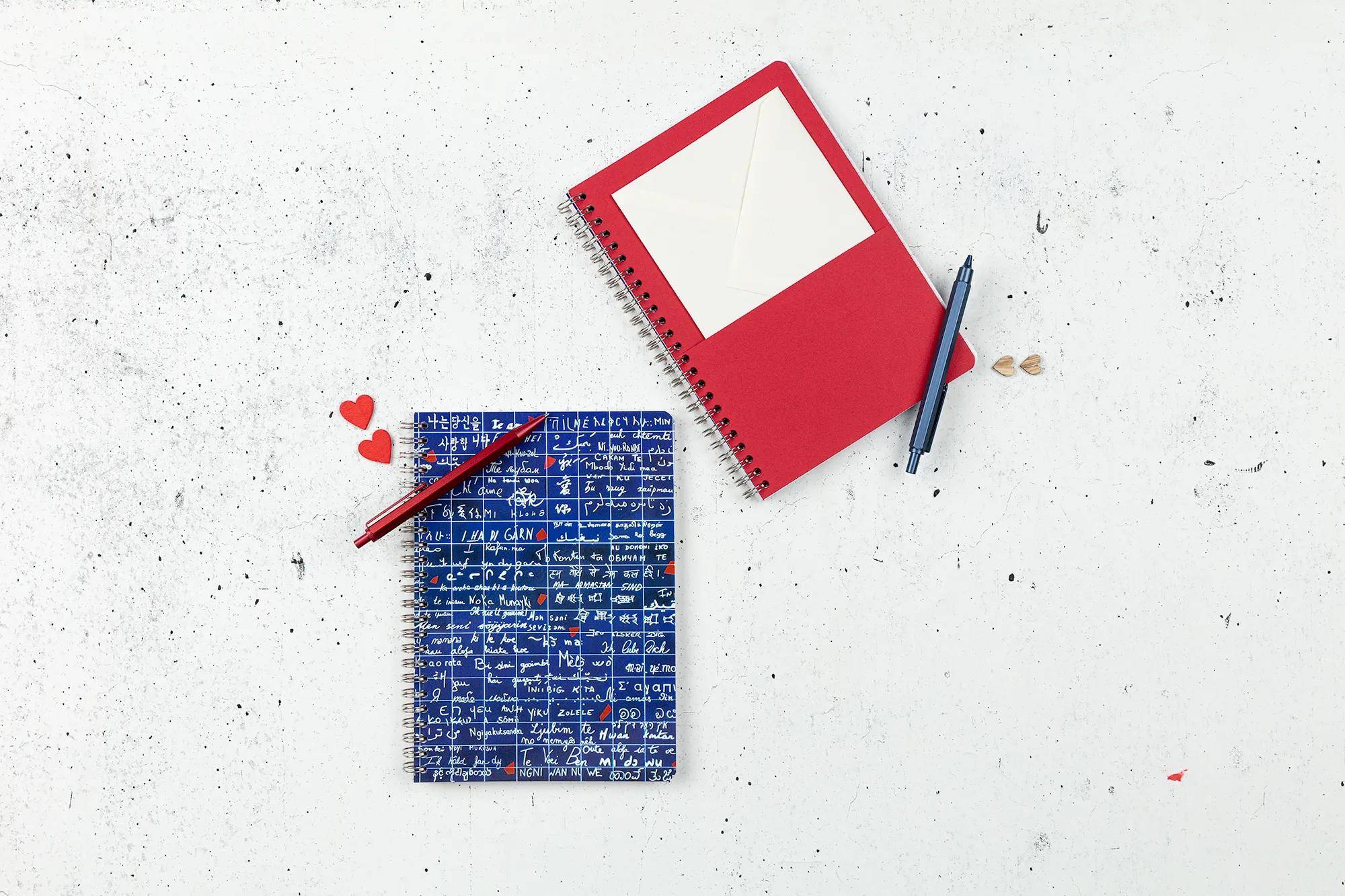 Clairefontaine 4x Notizheft A5 14,8x21 cm, 60 Bl liniert, 3 Trennblätter 116314C