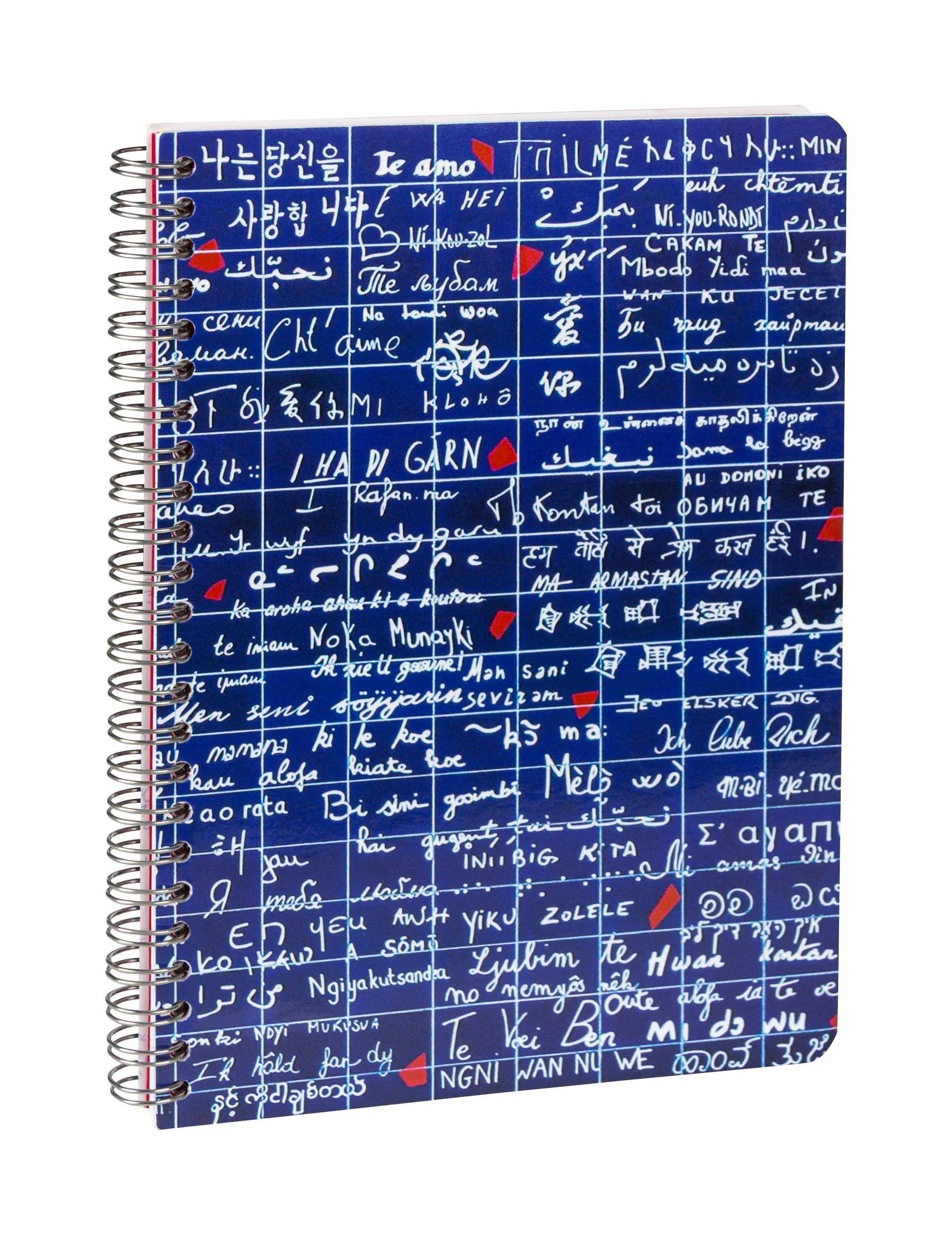 Clairefontaine 4x Notizheft A5 14,8x21 cm, 60 Bl liniert, 3 Trennblätter 116314C