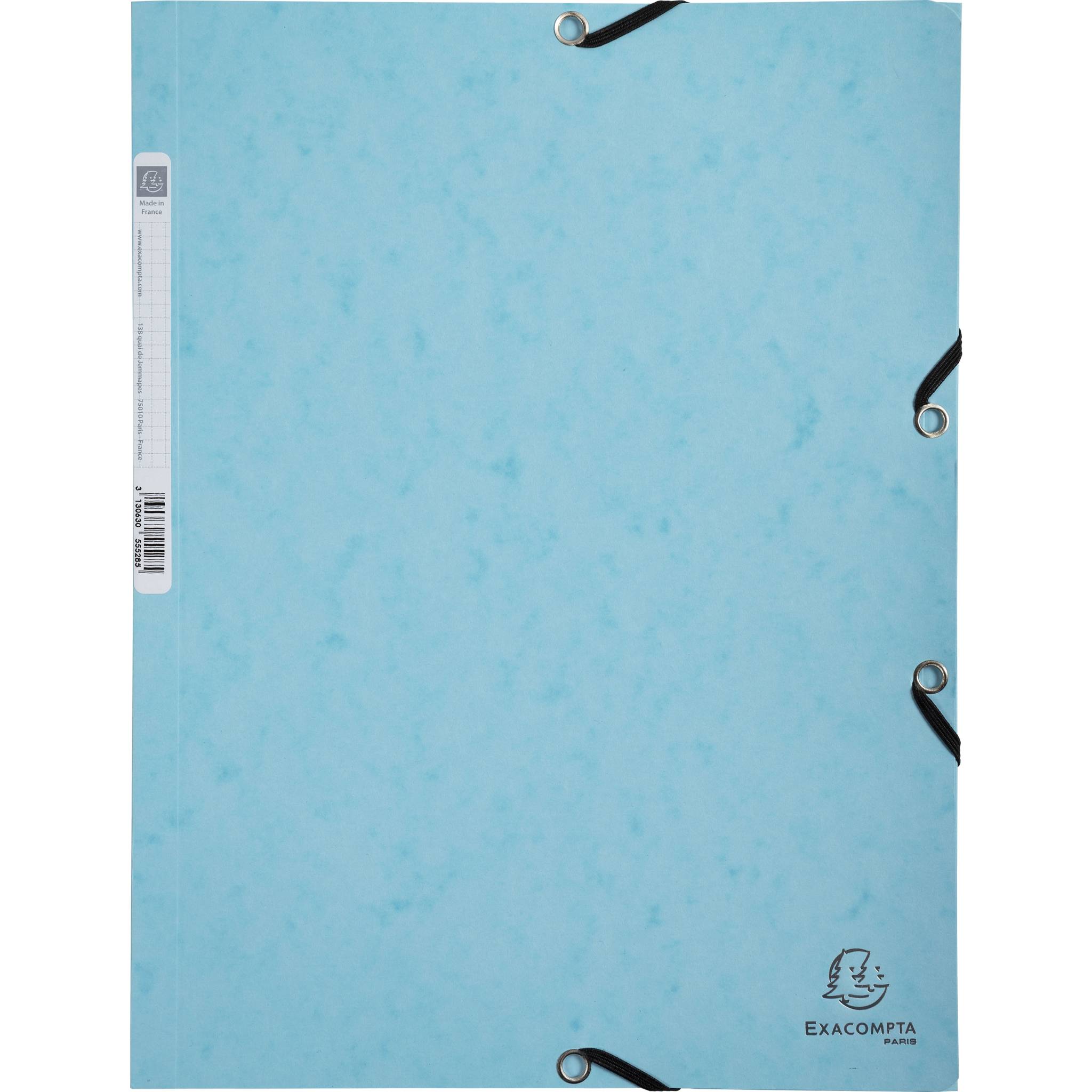 Exacompta 8x Sammelmappe A4 CS-Karton 400g/m2, Packung 6 Stück sortiert 55560SE