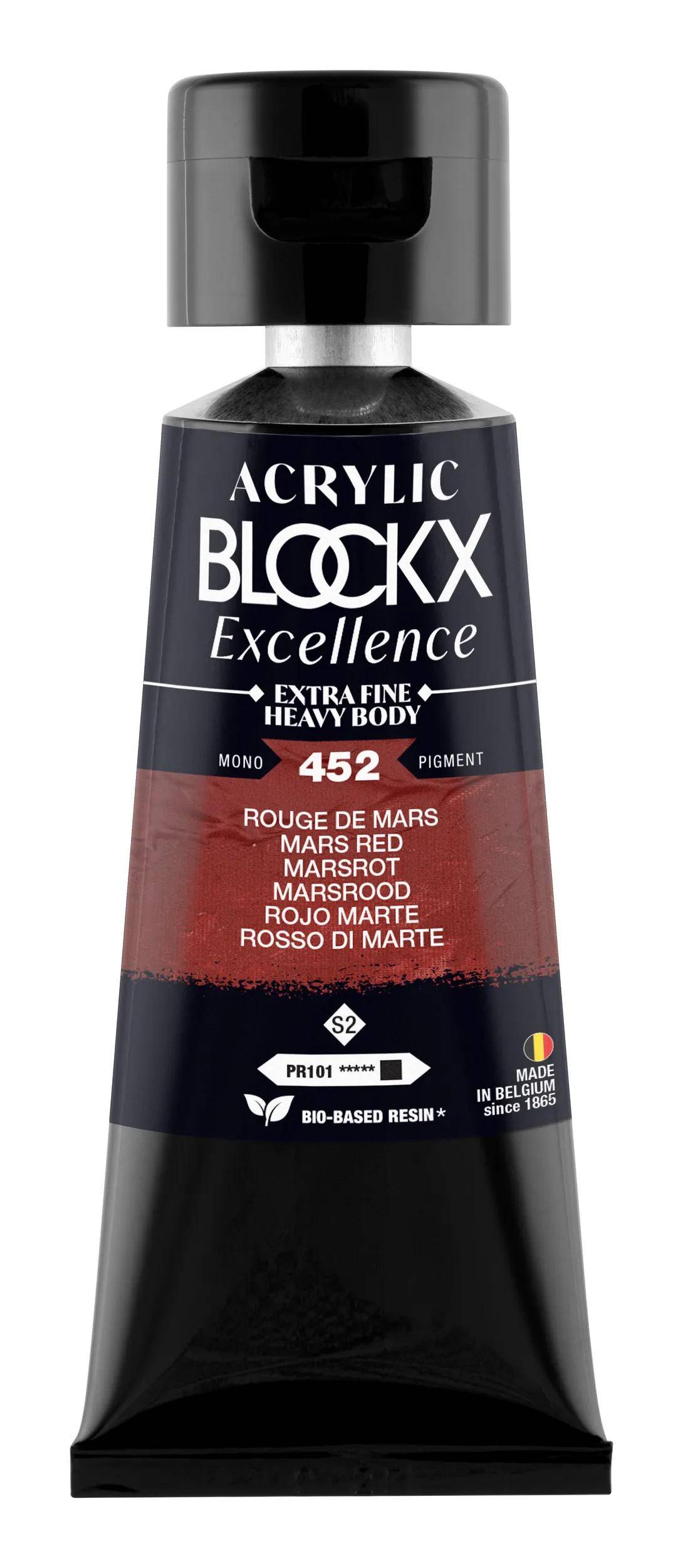 Blockx 3x Acryl EF Marsrot S2 75 ml 71452BXC