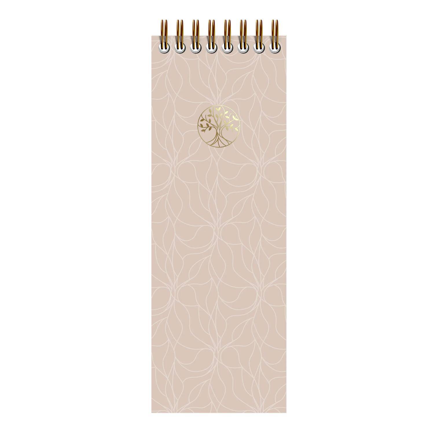 Clairefontaine 8x Liste, Block Doppelspirale 7,5x21 cm, 80 Bl bedruckt 116089C