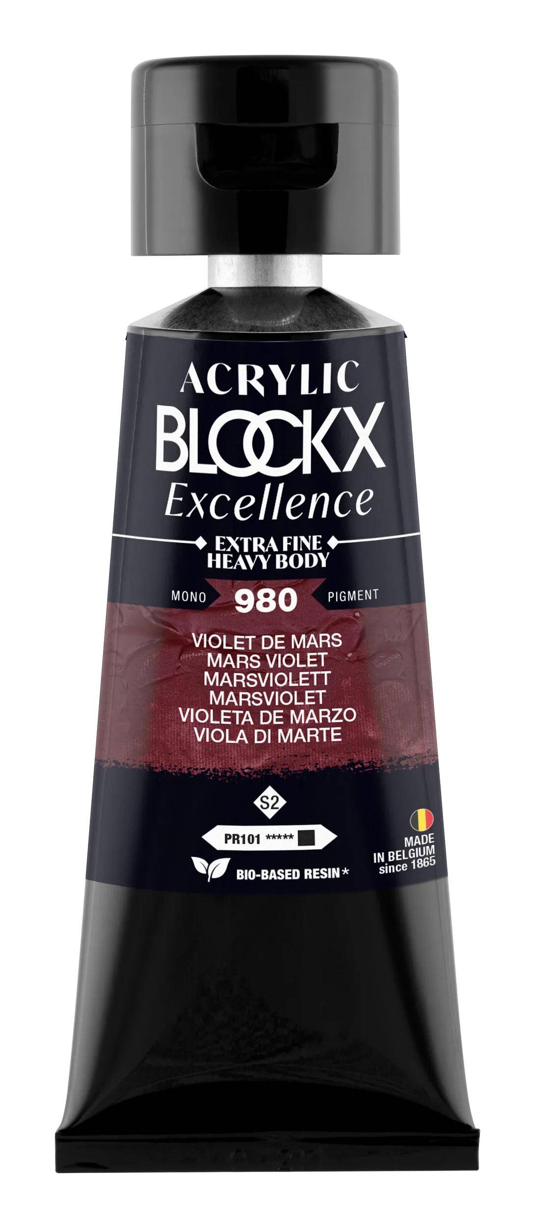 Blockx 3x Acryl EF Marsviolett S2 75 ml 71980BXC