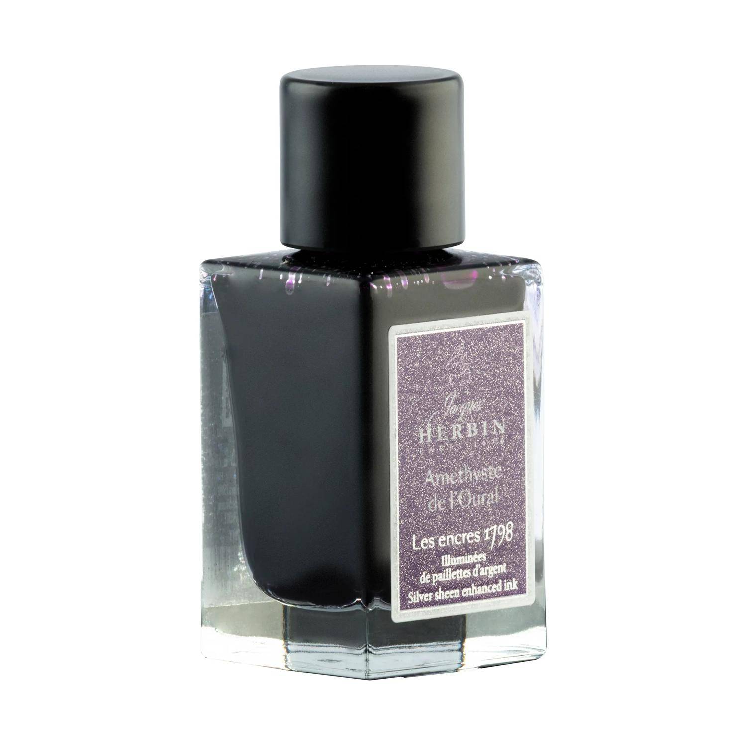 Jacques Herbin 3x Tinte 1798 Amethyst ausdemUral 15ml 16579JT