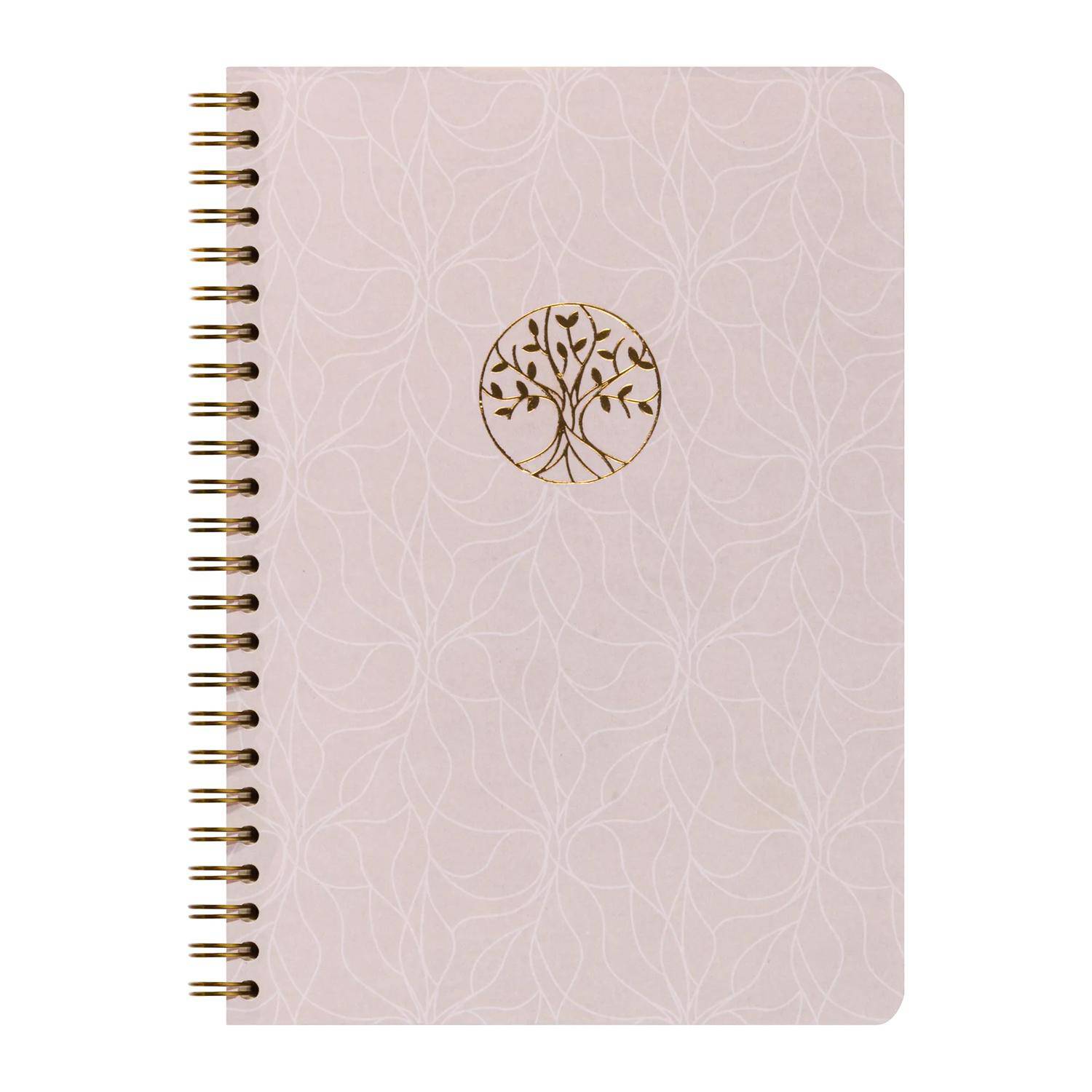 Clairefontaine 4x Notizbuch A5 mit Doppelspirale, 74 Bl liniert 90g 116085C