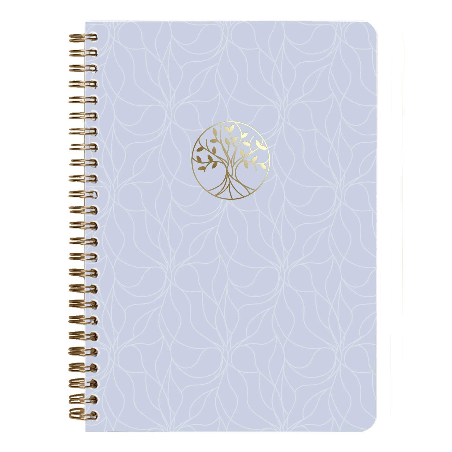 Clairefontaine 4x Notizbuch A5 mit Doppelspirale, 74 Bl liniert 90g 116085C