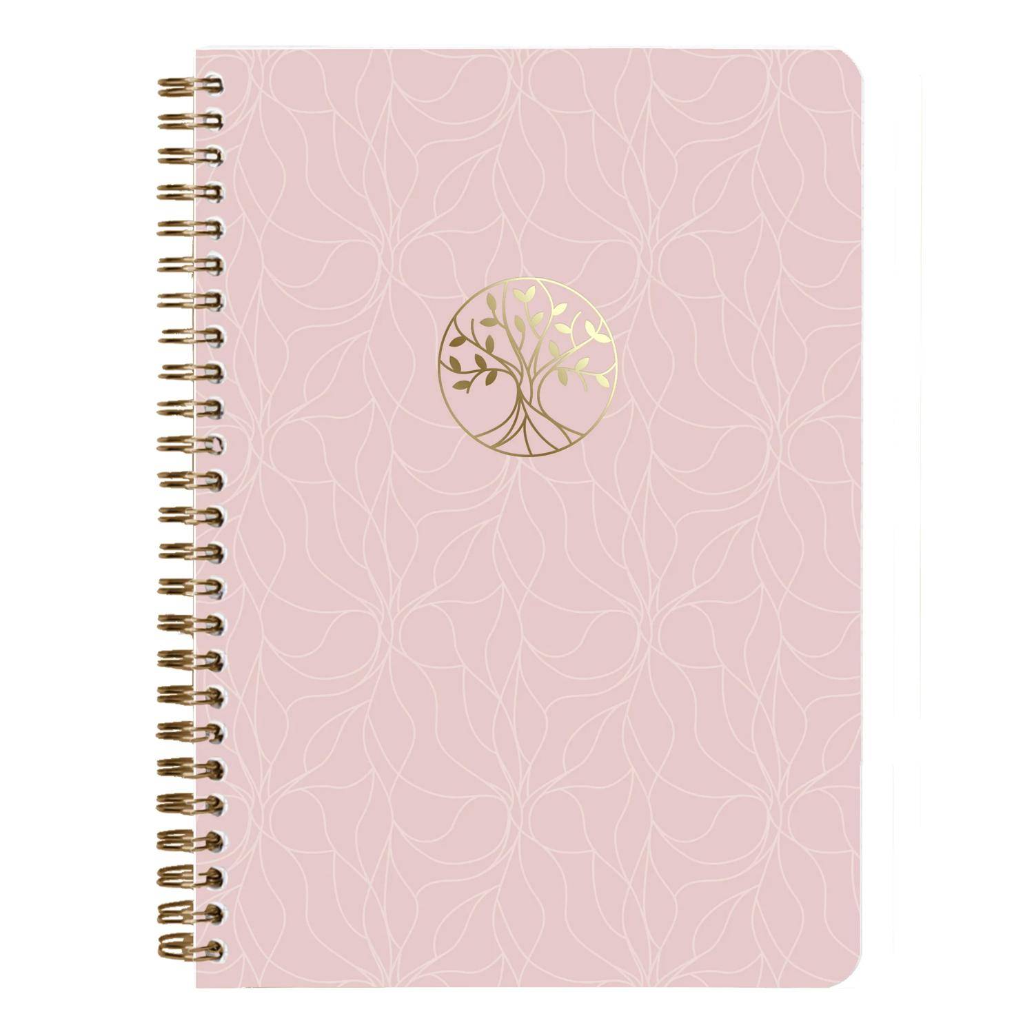 Clairefontaine 4x Notizbuch A5 mit Doppelspirale, 74 Bl liniert 90g 116085C