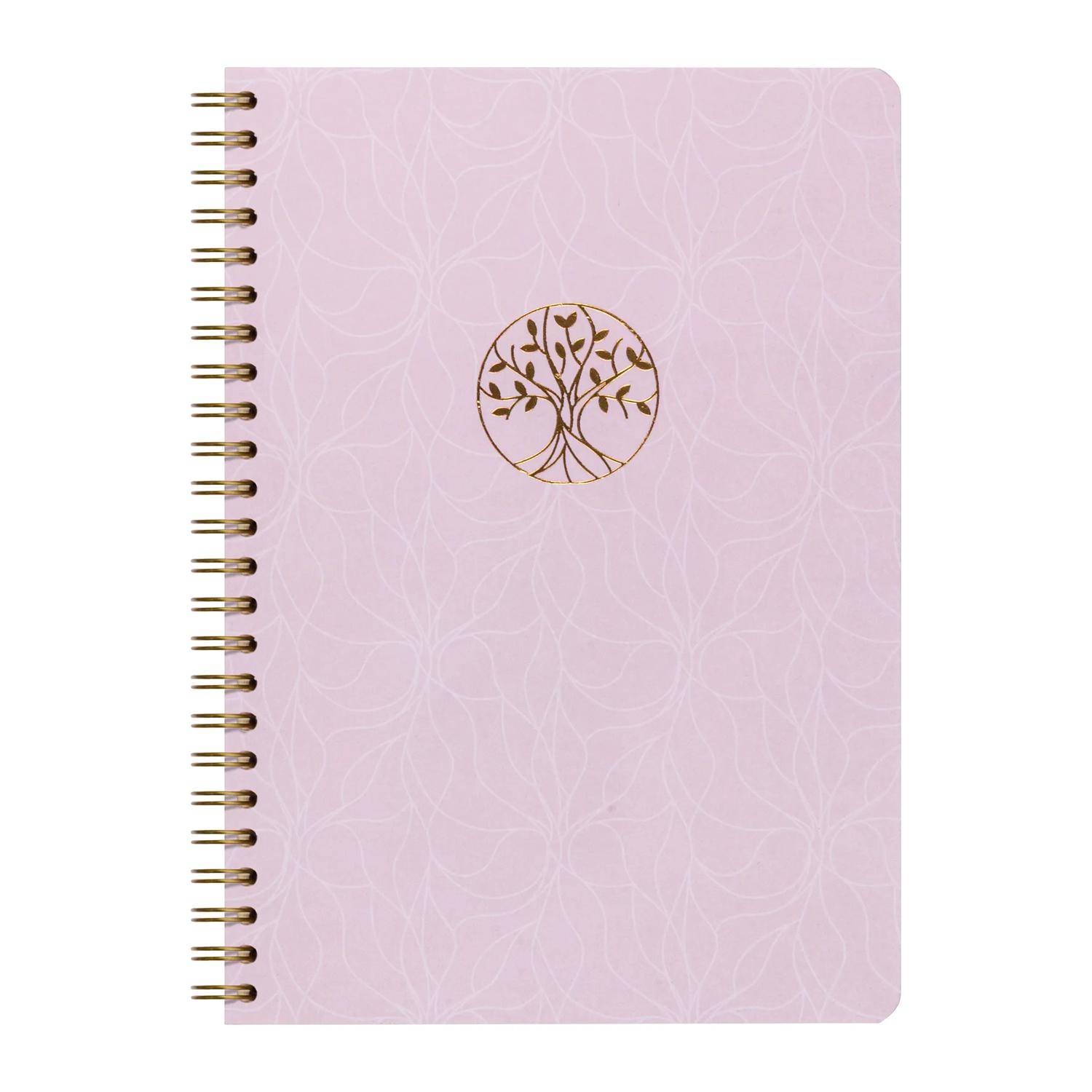 Clairefontaine 4x Notizbuch A5 mit Doppelspirale, 74 Bl liniert 90g 116085C