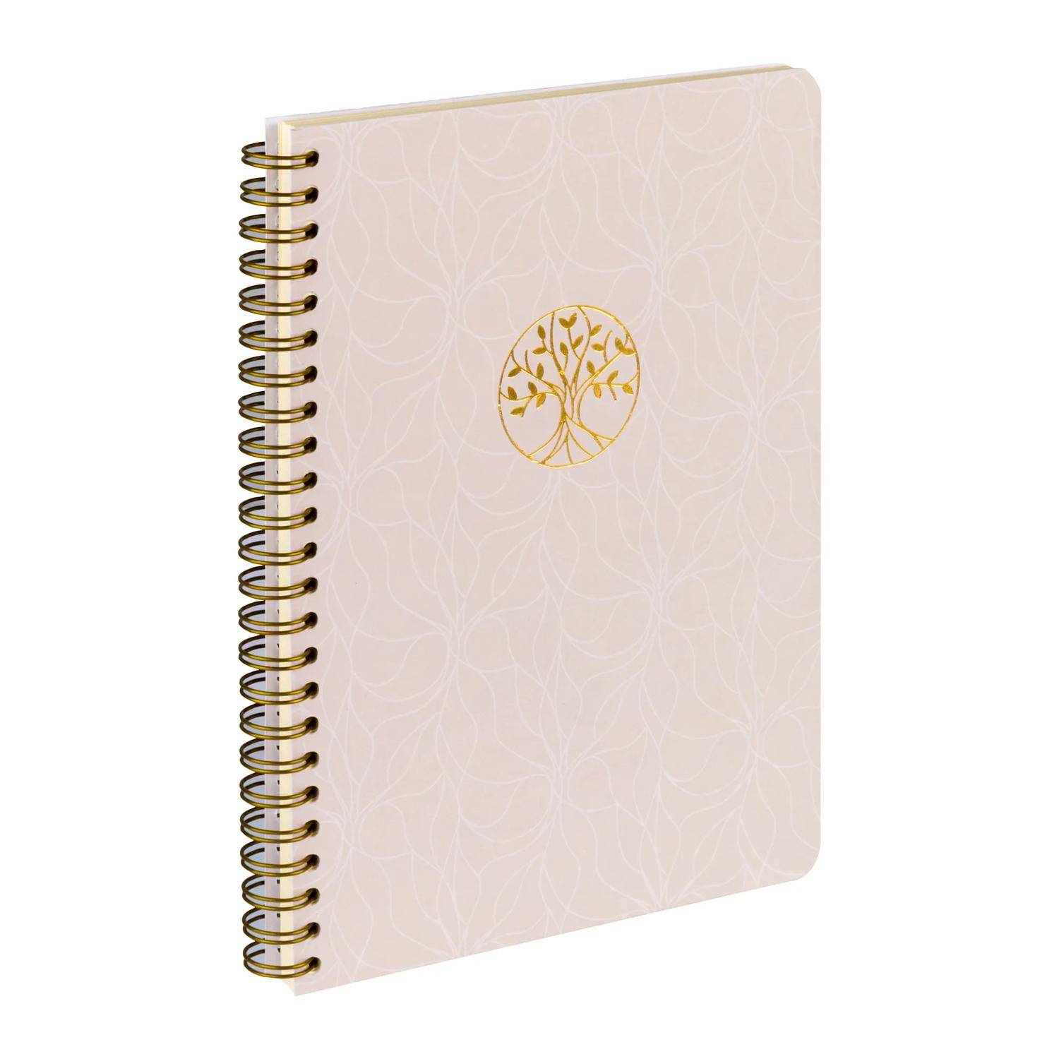 Clairefontaine 4x Notizbuch A5 mit Doppelspirale, 74 Bl liniert 90g 116085C