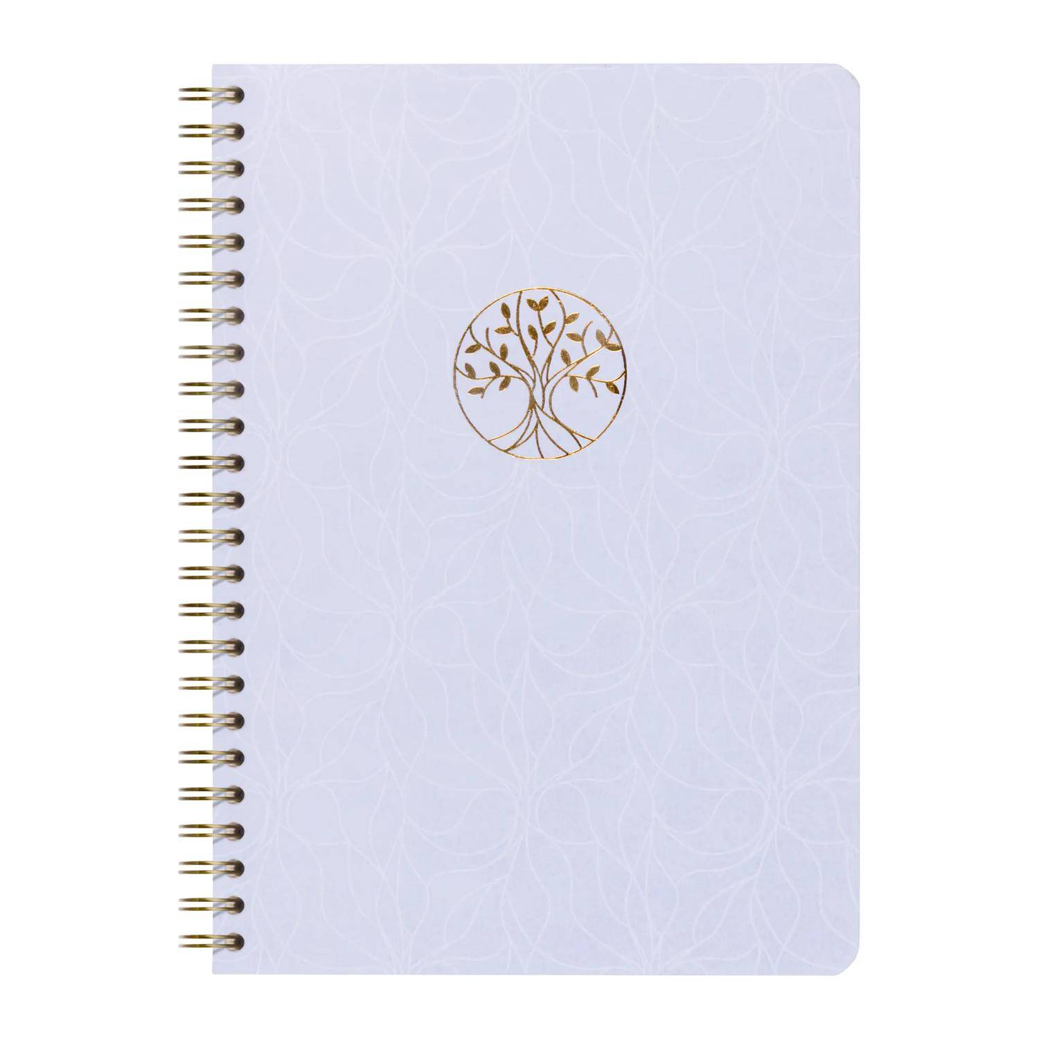 Clairefontaine 4x Notizbuch A5 mit Doppelspirale, 74 Bl liniert 90g 116085C