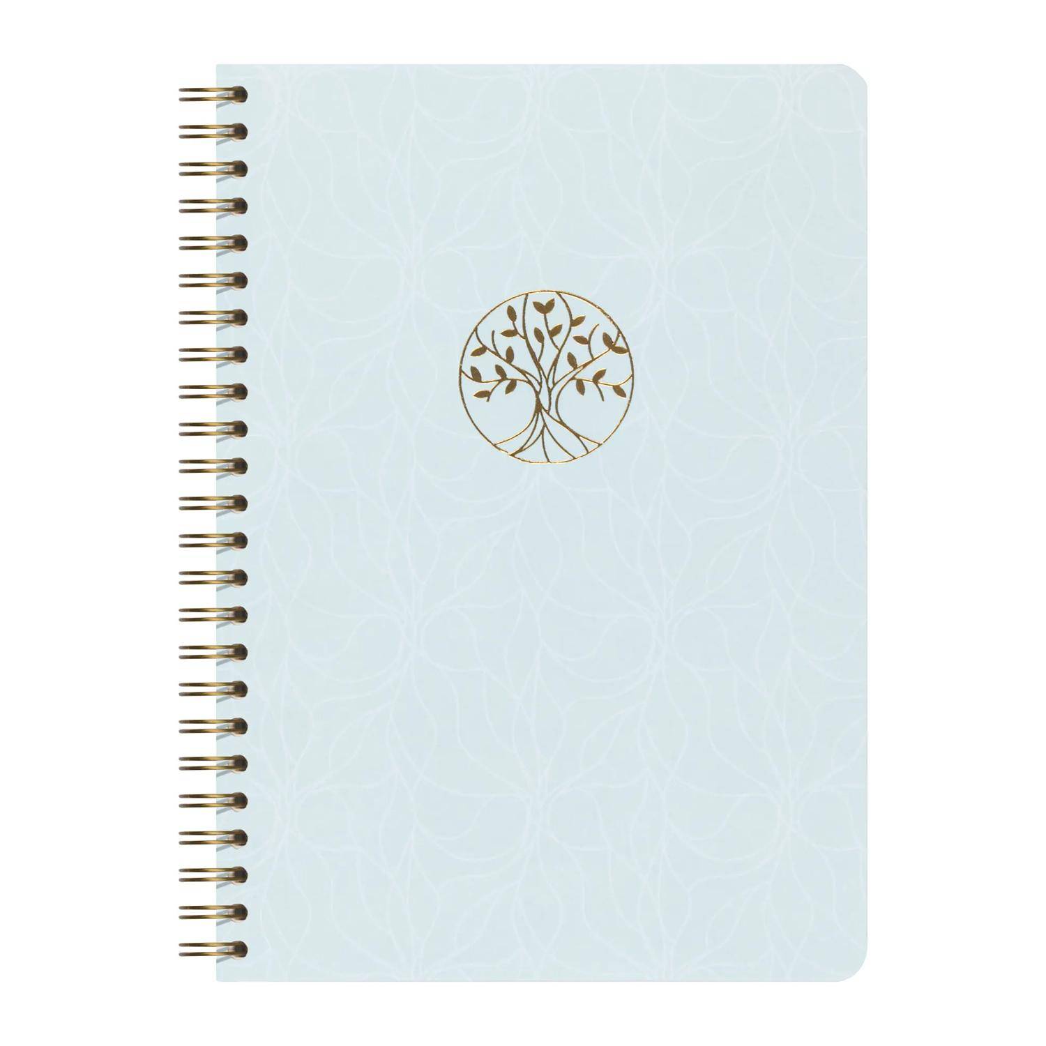 Clairefontaine 4x Notizbuch A5 mit Doppelspirale, 74 Bl liniert 90g 116085C