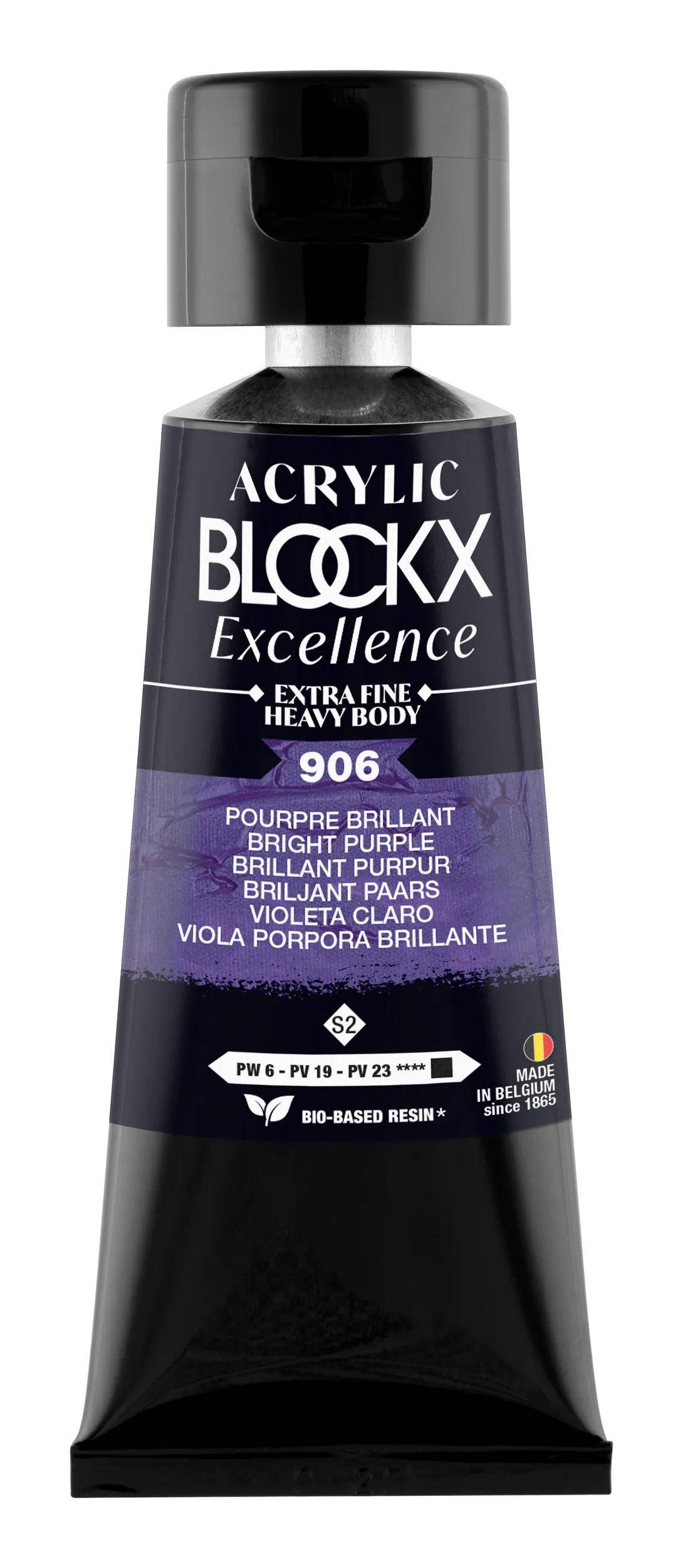 Blockx 3x Acryl EF Brillant Purpur S2 75ml 71906BXC