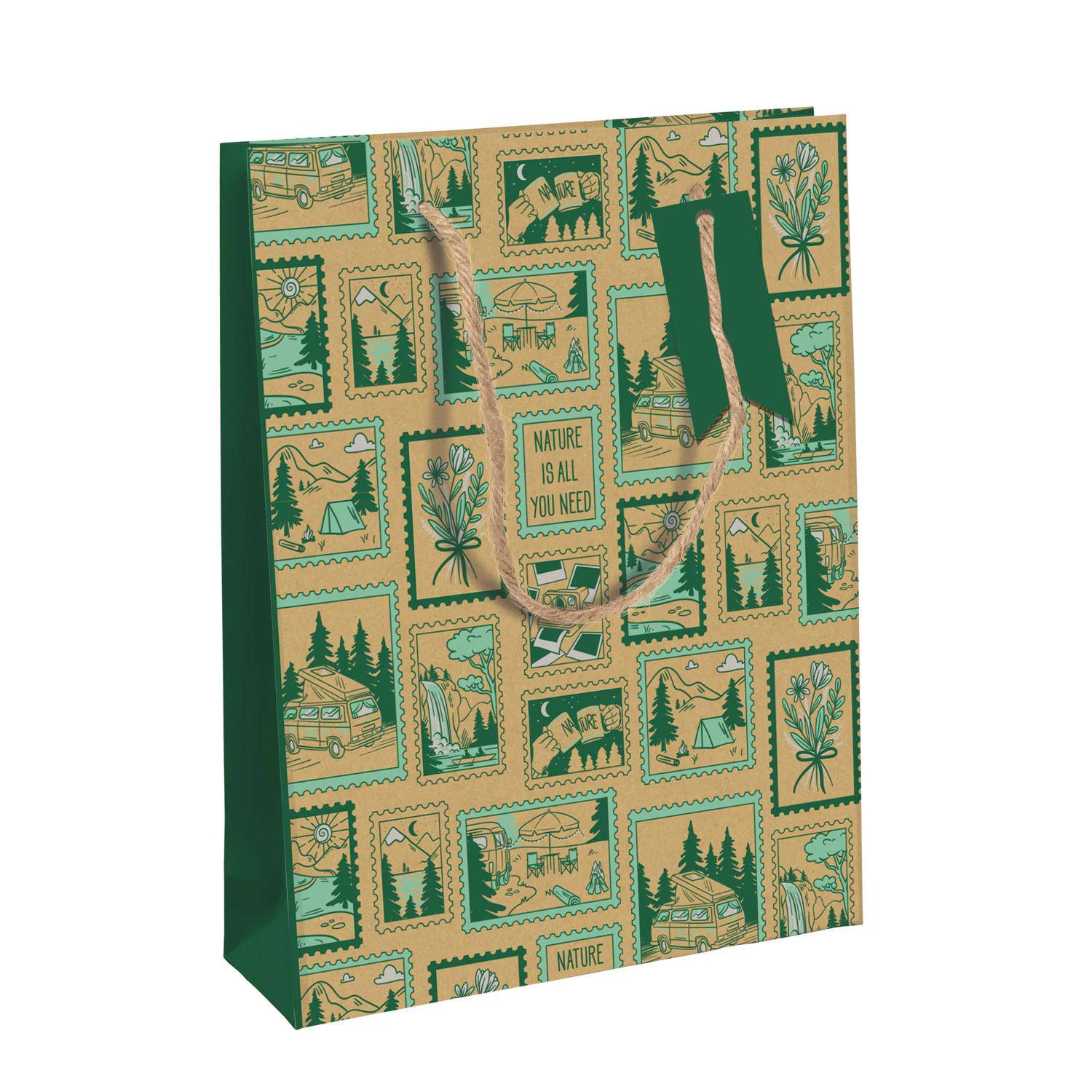 Clairefontaine 6x Explore Kraft Tasche 26,5x14x 33 223930-2C