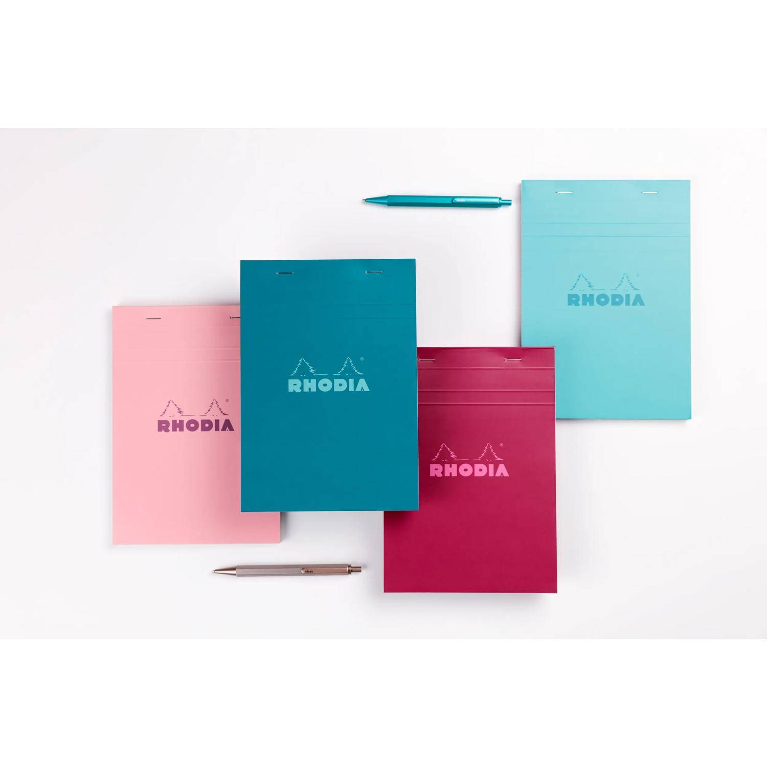 Clairefontaine 10x Rhodia Gehe Block Pfau Nr. 13 Kar 80Bl 13300C