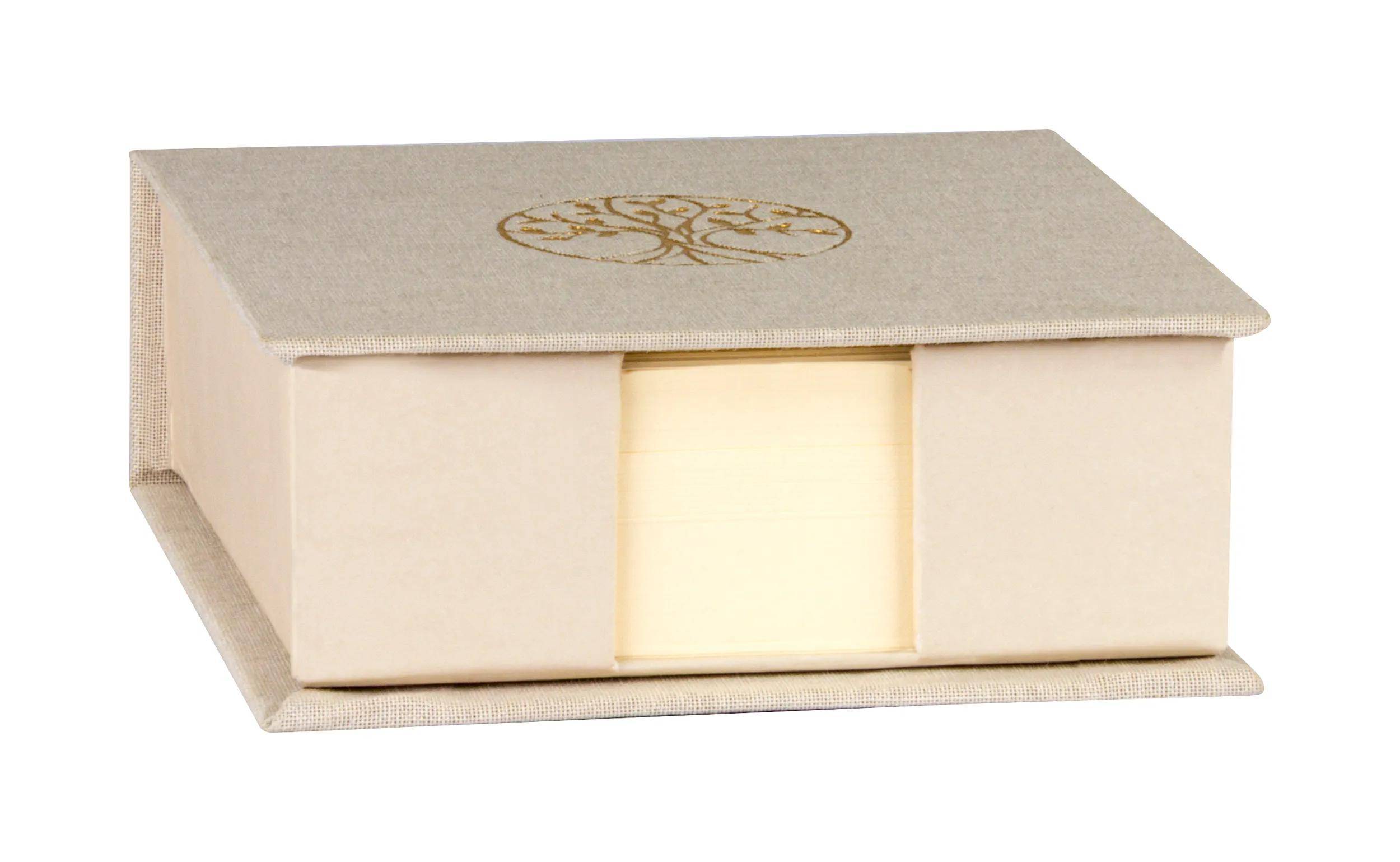 Clairefontaine 4x Memoblock, 11x11x4 cm, 300 Bl blanko 9,8x9 ,8 cm 116248C
