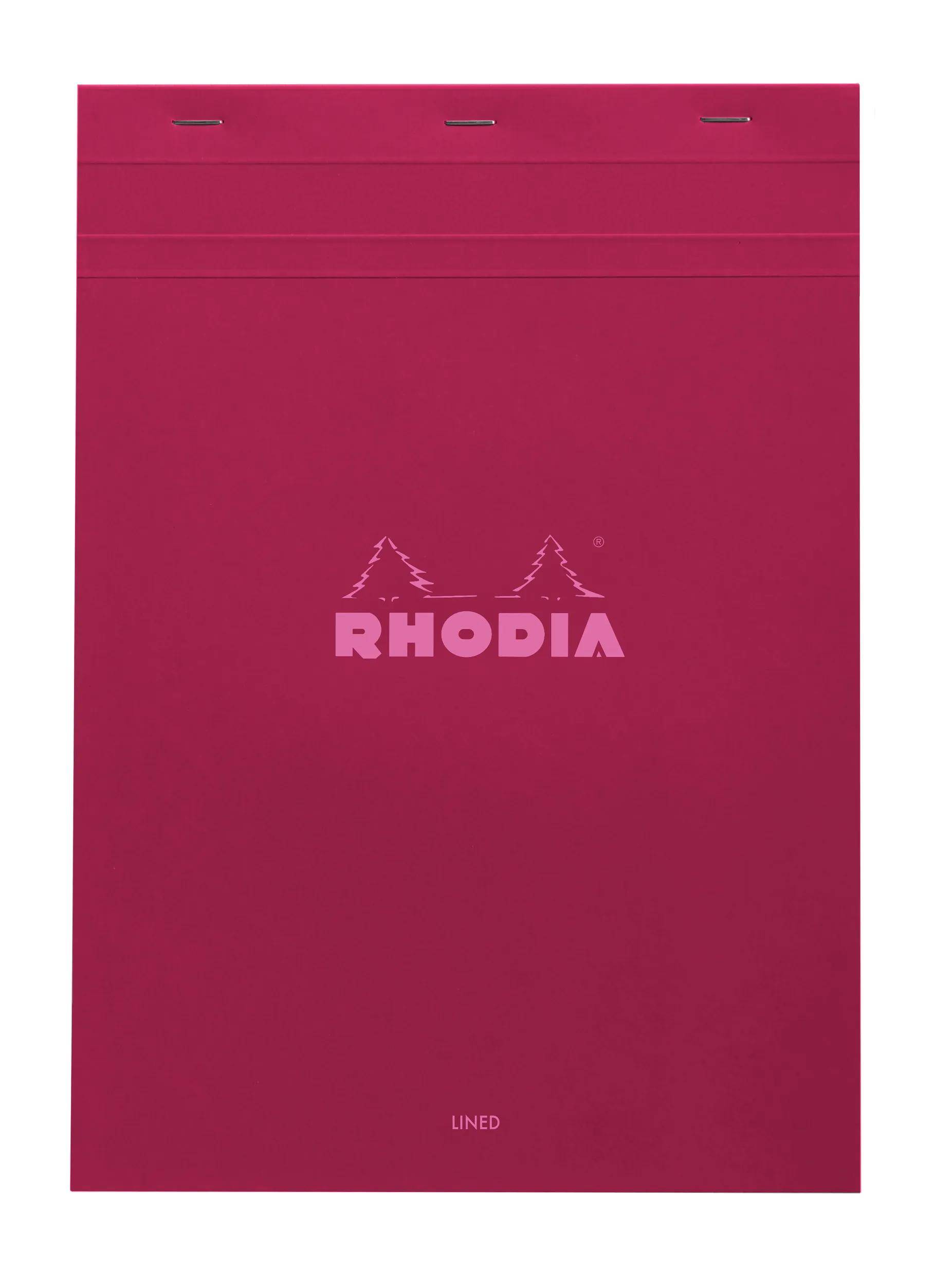 Clairefontaine 5x Rhodia Gehe Block Pflaume Nr18 lin 80Bl 18160C