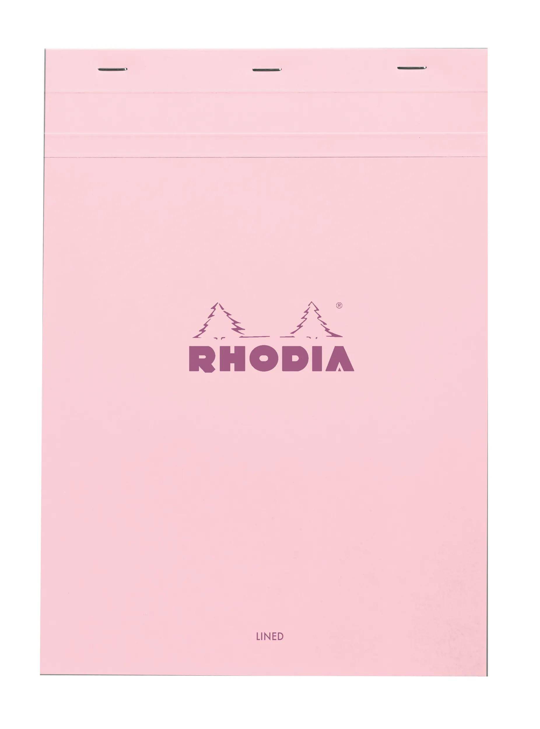 Clairefontaine 5x Rhodia Gehe Block Rosa Nr 18 lin 80Bl 18161C