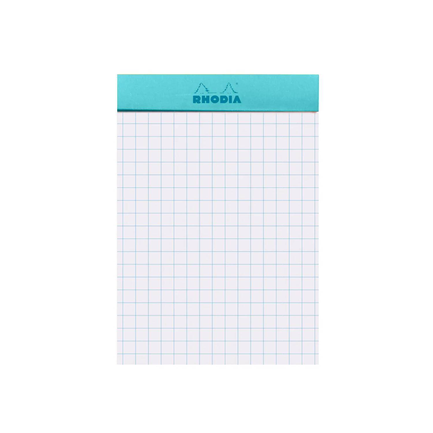 Clairefontaine 10x Rhodia Gehe Block Azur Nr. 11 Kar 80Bl 11297C