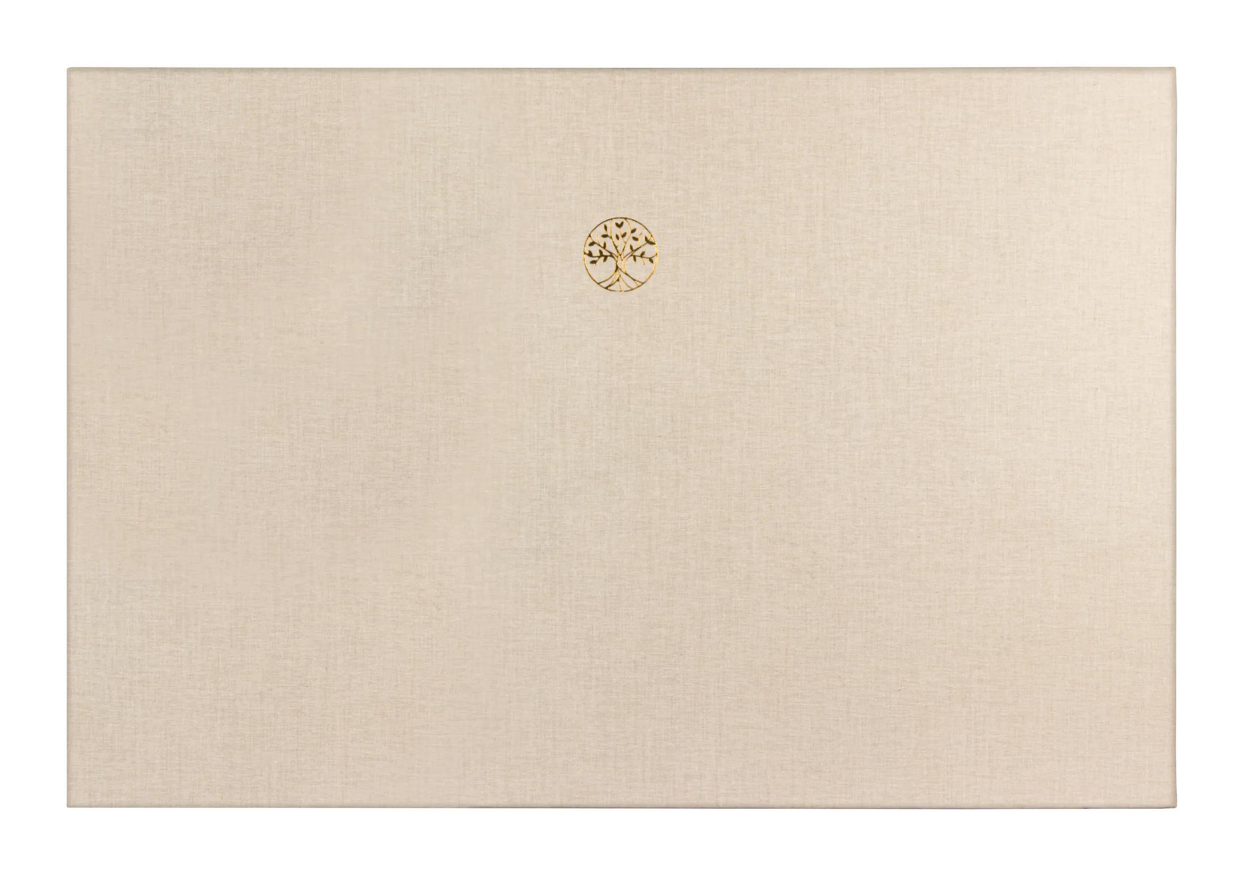 Clairefontaine 4x Schreibtischunterlage, Toile du Marais, 60x40 cm - 116239C