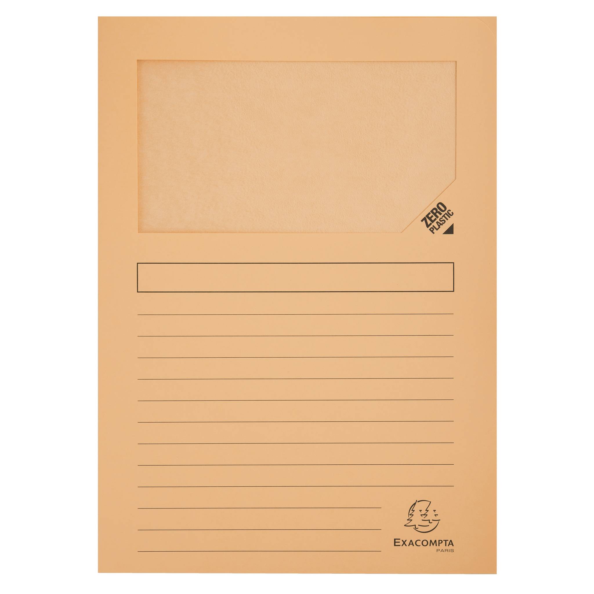 Exacompta 8x 40+10 Fenstermappen, 160g/m2, 22x31 cm Farben sortiert 50150SE