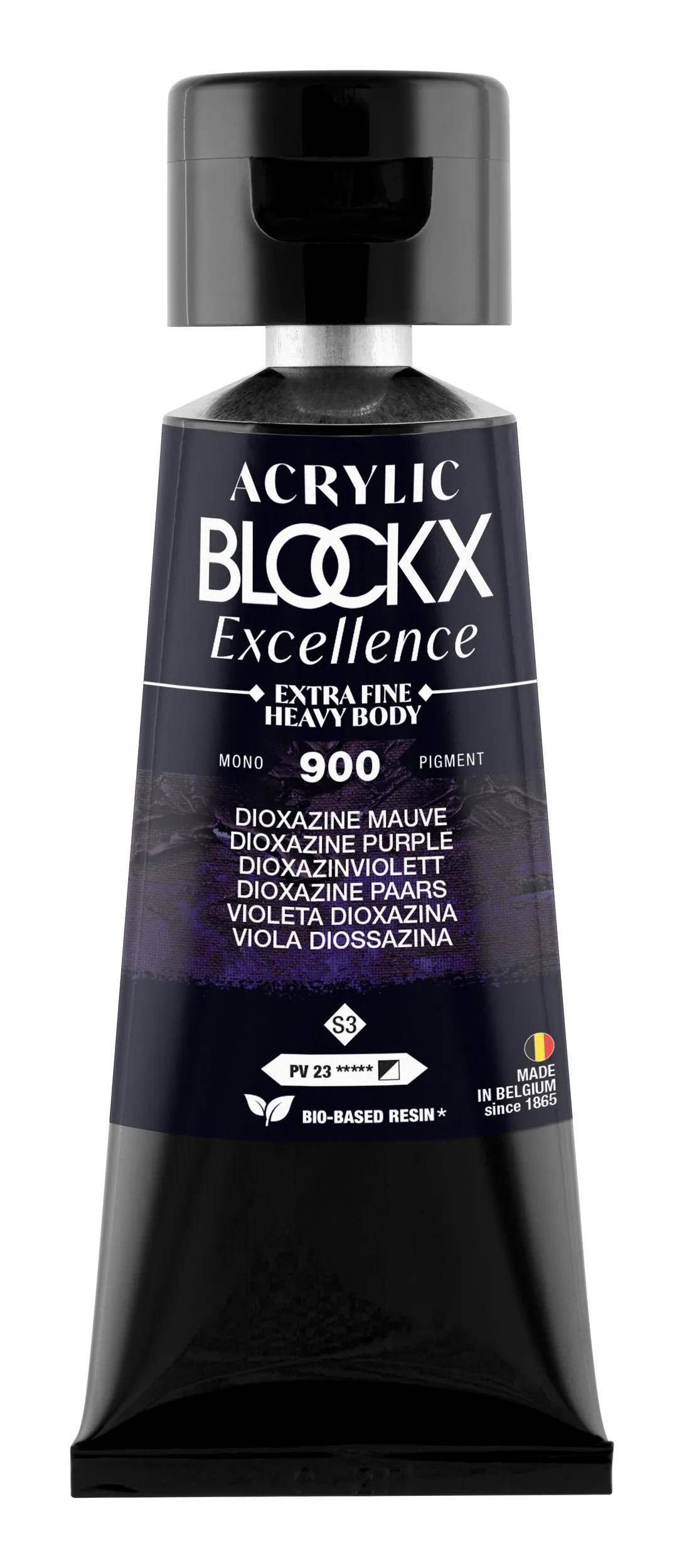 Blockx 3x Acryl EF Dioxazinviolett S3 75 ml 71900BXC