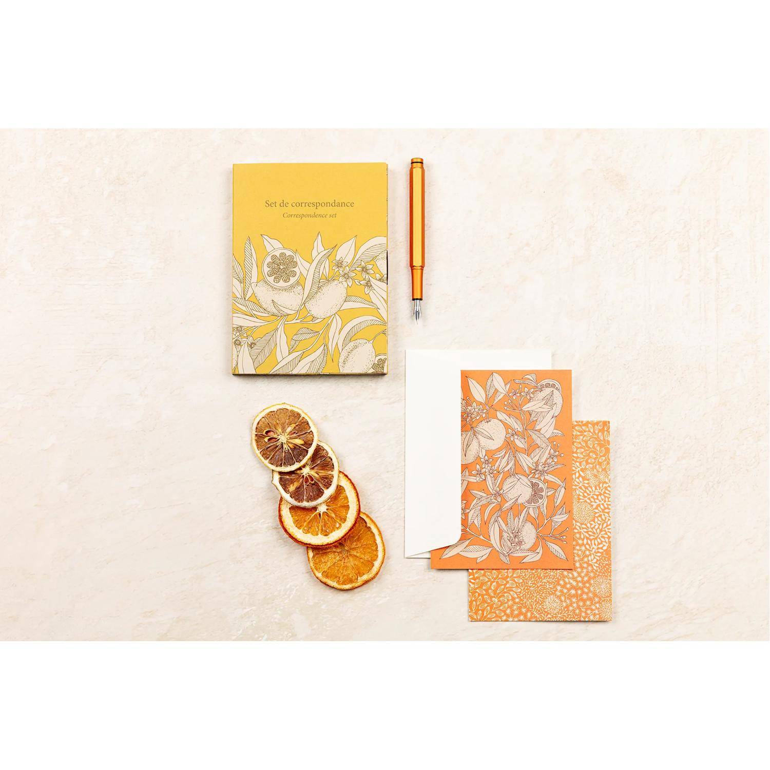 Clairefontaine 5x Jardin des Sens, Korrespondenzset 12x16,5 cm - 116360C