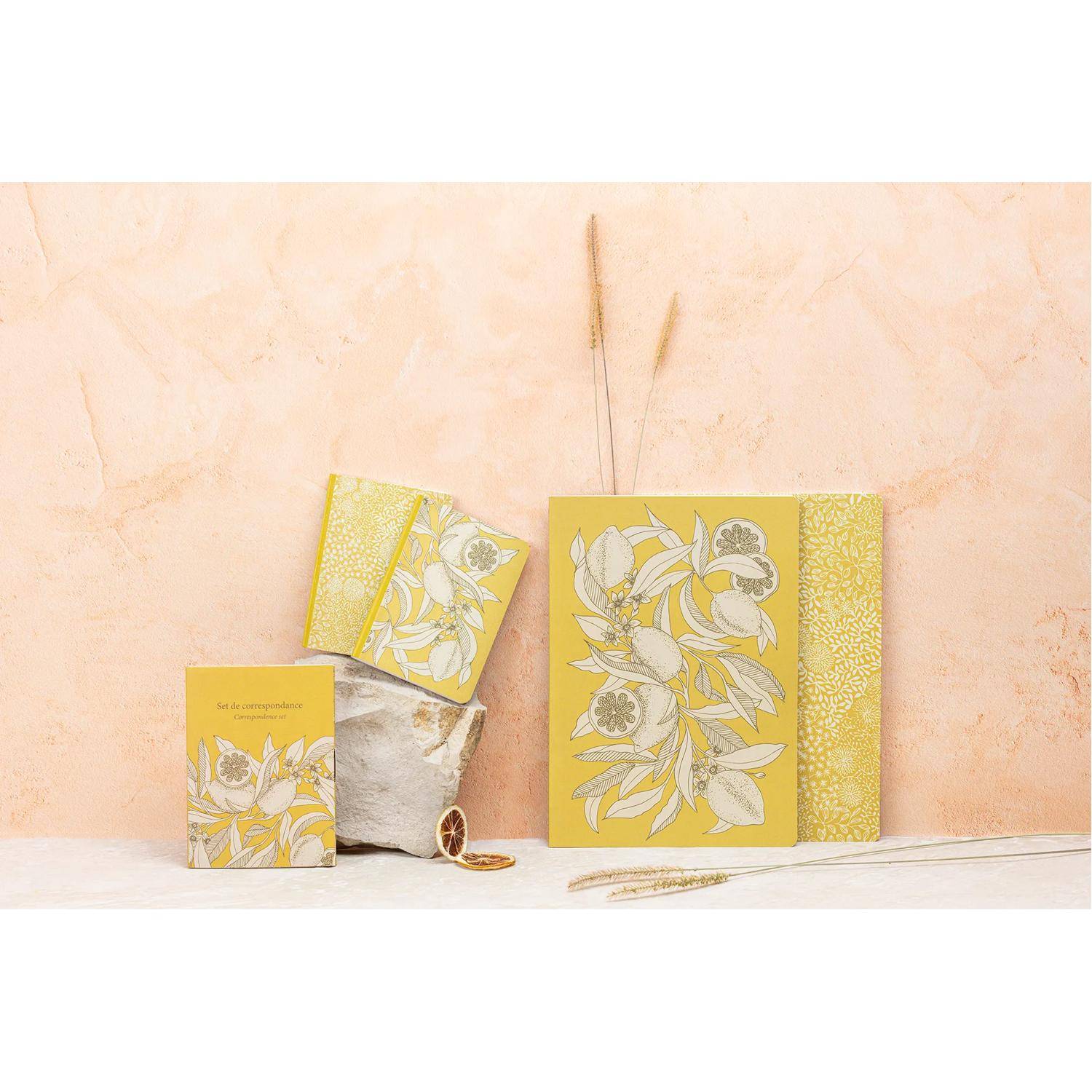 Clairefontaine 5x Jardin des Sens, Korrespondenzset 12x16,5 cm - 116360C