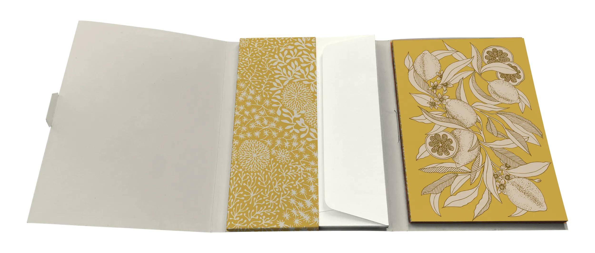Clairefontaine 5x Jardin des Sens, Korrespondenzset 12x16,5 cm - 116360C