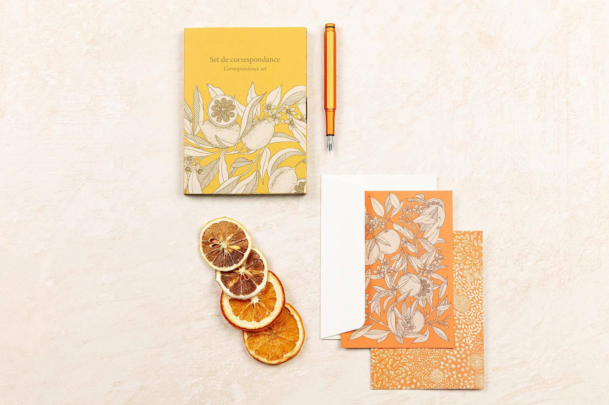 Clairefontaine 5x Jardin des Sens, Korrespondenzset 12x16,5 cm - 116360C