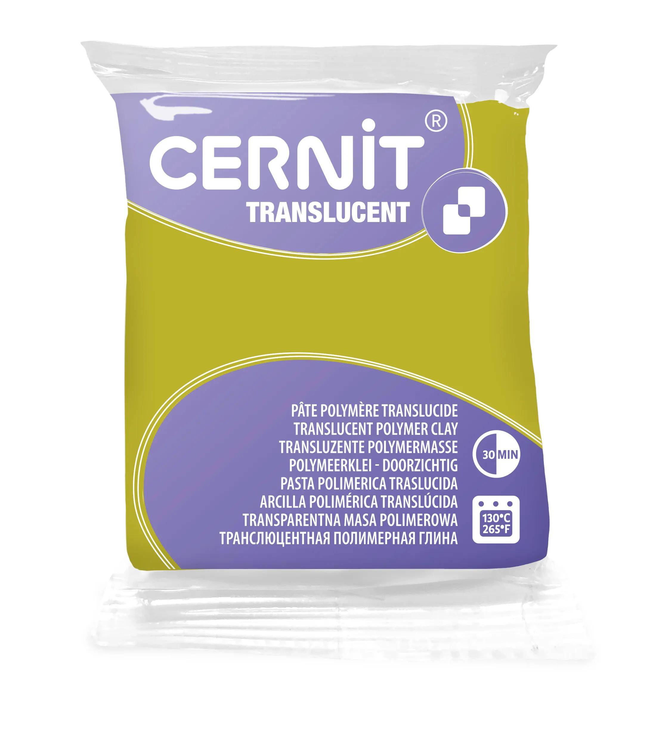 Cernit 6x Cernit Translucent 56 g Mirabelle CE0920056606C