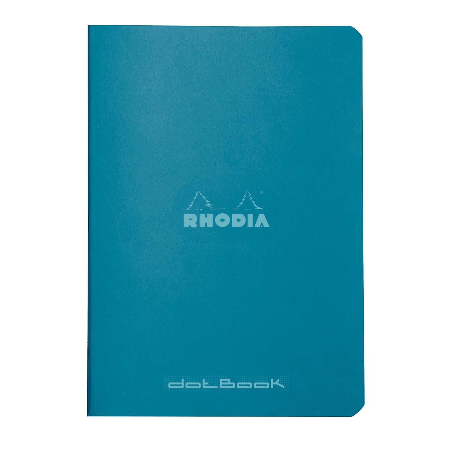 Clairefontaine 10x Rhodia Geheftet A5 Pfau Dot 80 Bl 118892C