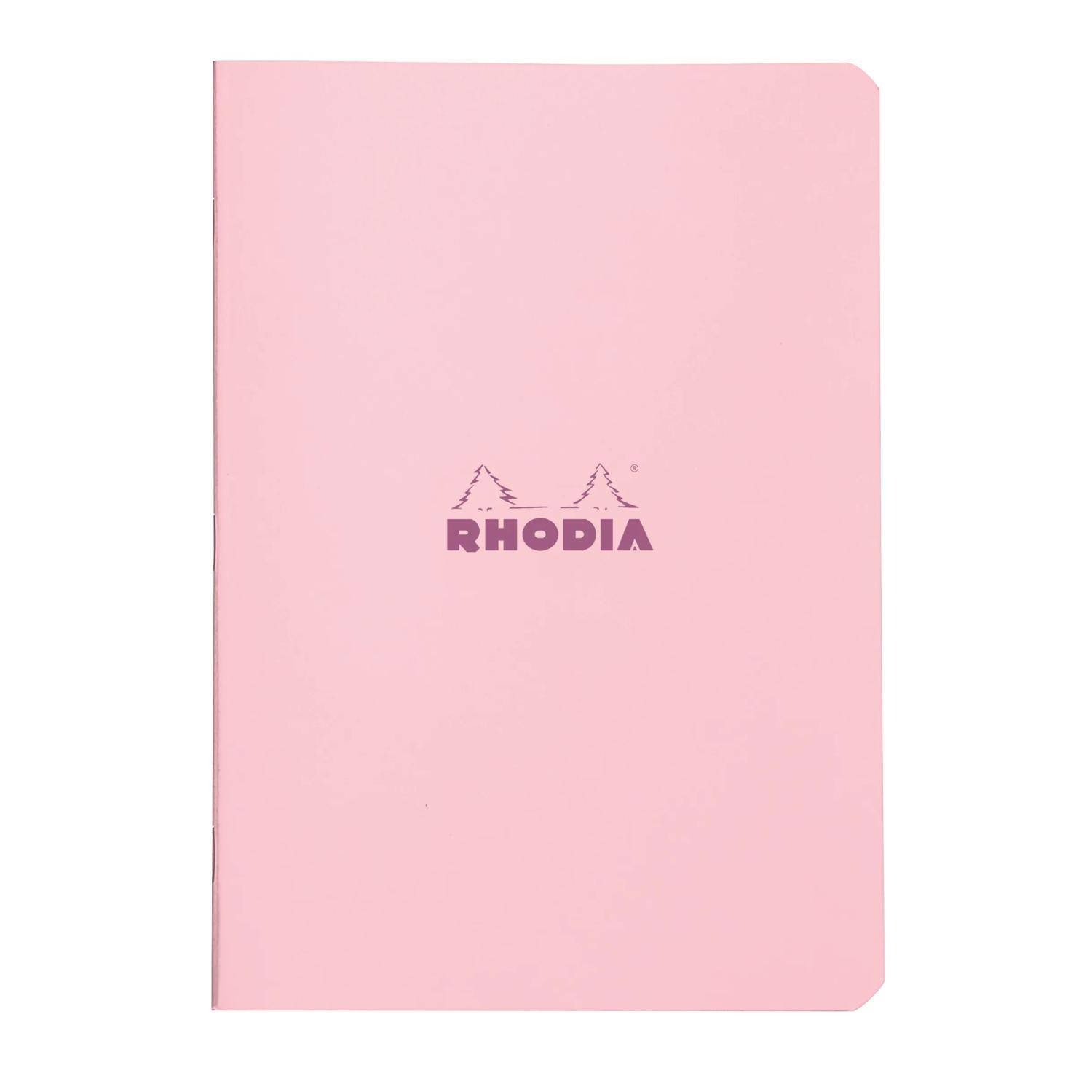 Clairefontaine 10x Rhodia geheftet A5 Rosa Kar 80bl 118667C