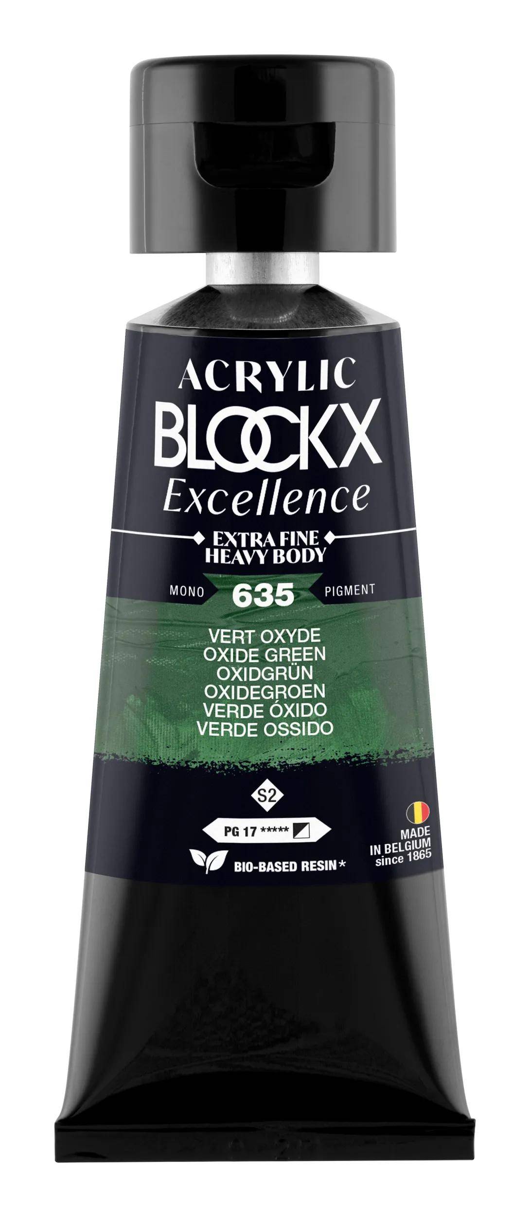 Blockx 3x Acryl EF Oxidgruen S2 75 ml 71635BXC