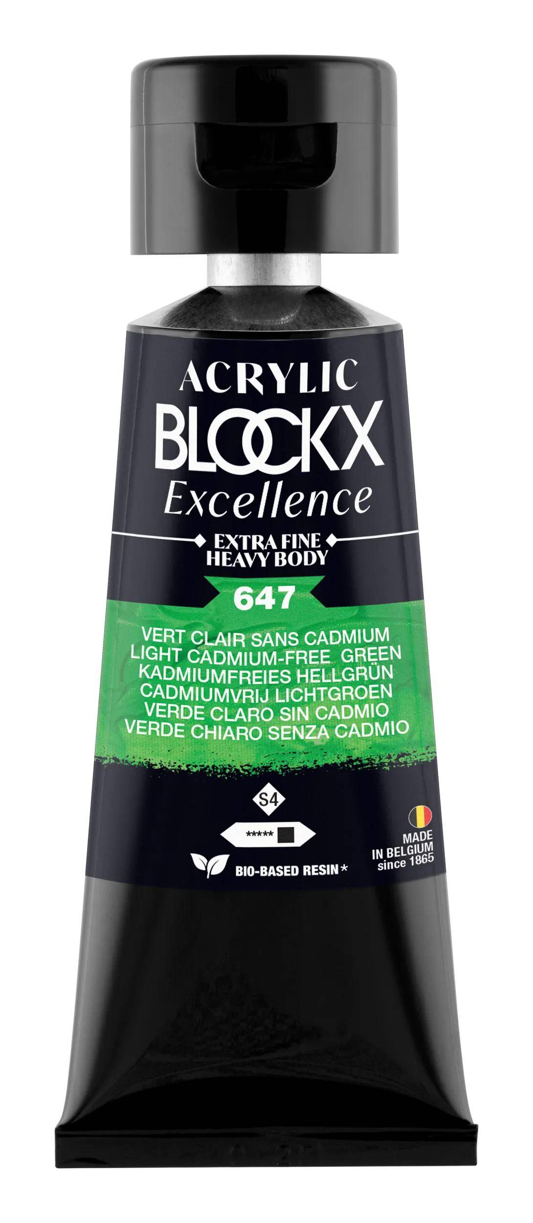 Blockx 3x Acryl EF Hellgruen ss cad S4 75 ml 71647BXC