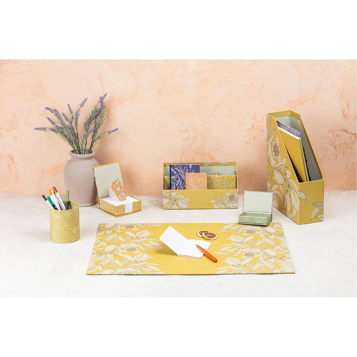 Clairefontaine 4x Jardin des Sens, Schreibtischunterlage 60x40 cm - 116356C